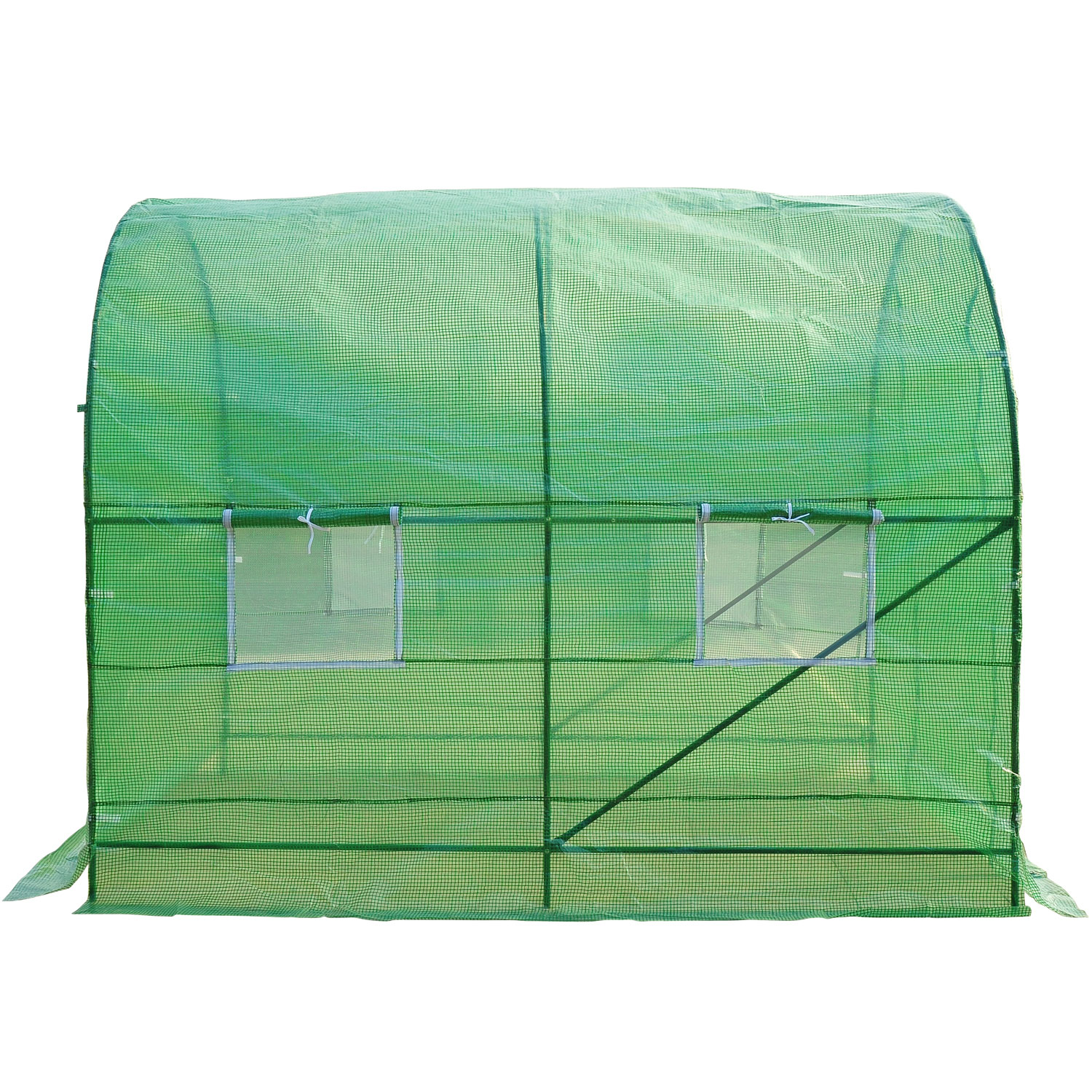 Serre à pied de 8 x 6,6 x 6,6 pi d’Outsunny