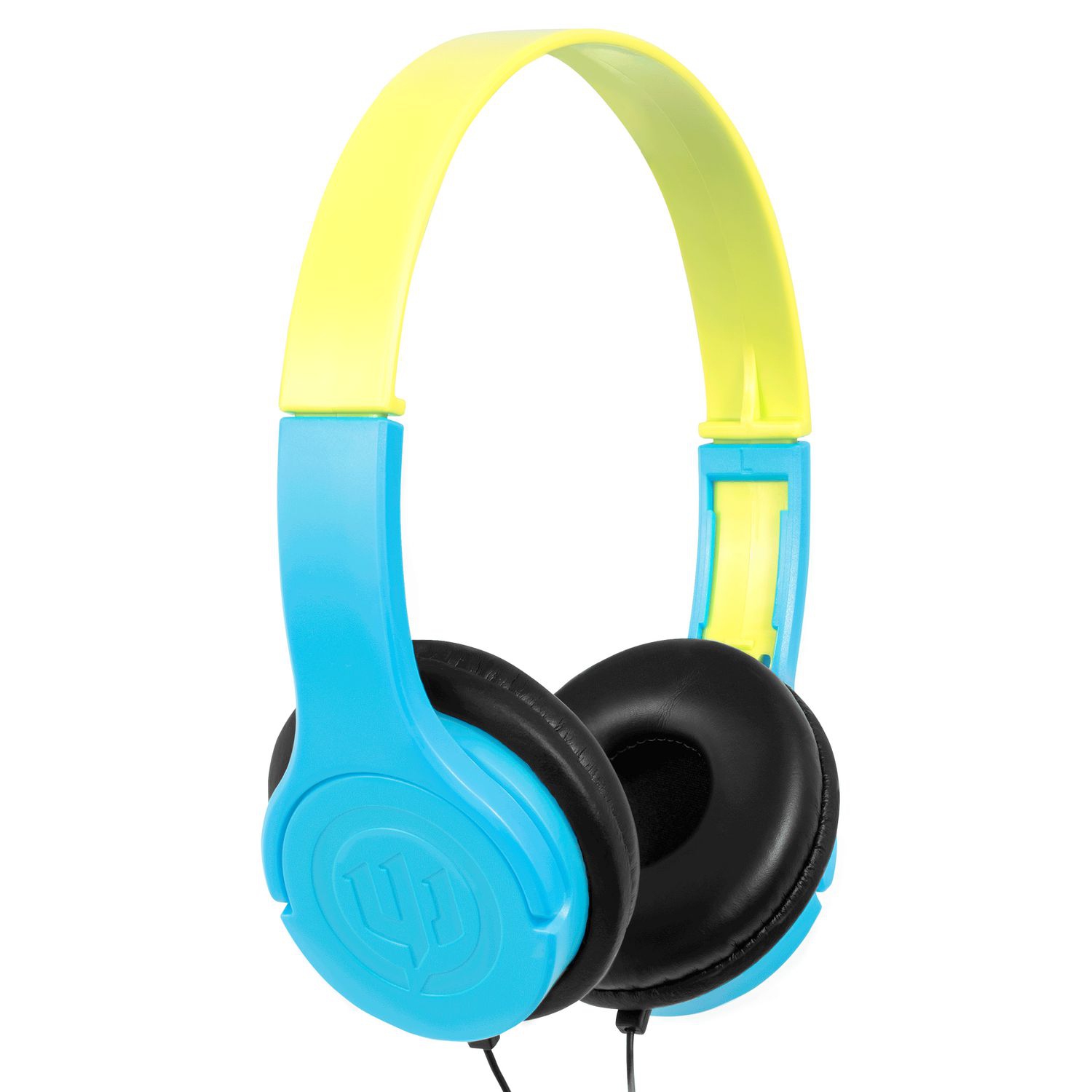 Wicked Audio Rad Rascal The Kid Safe Headphones, Sky Blue and Slime