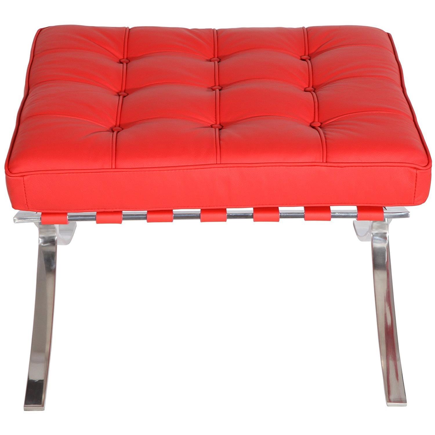 OCC Barcelona Ottoman in Red