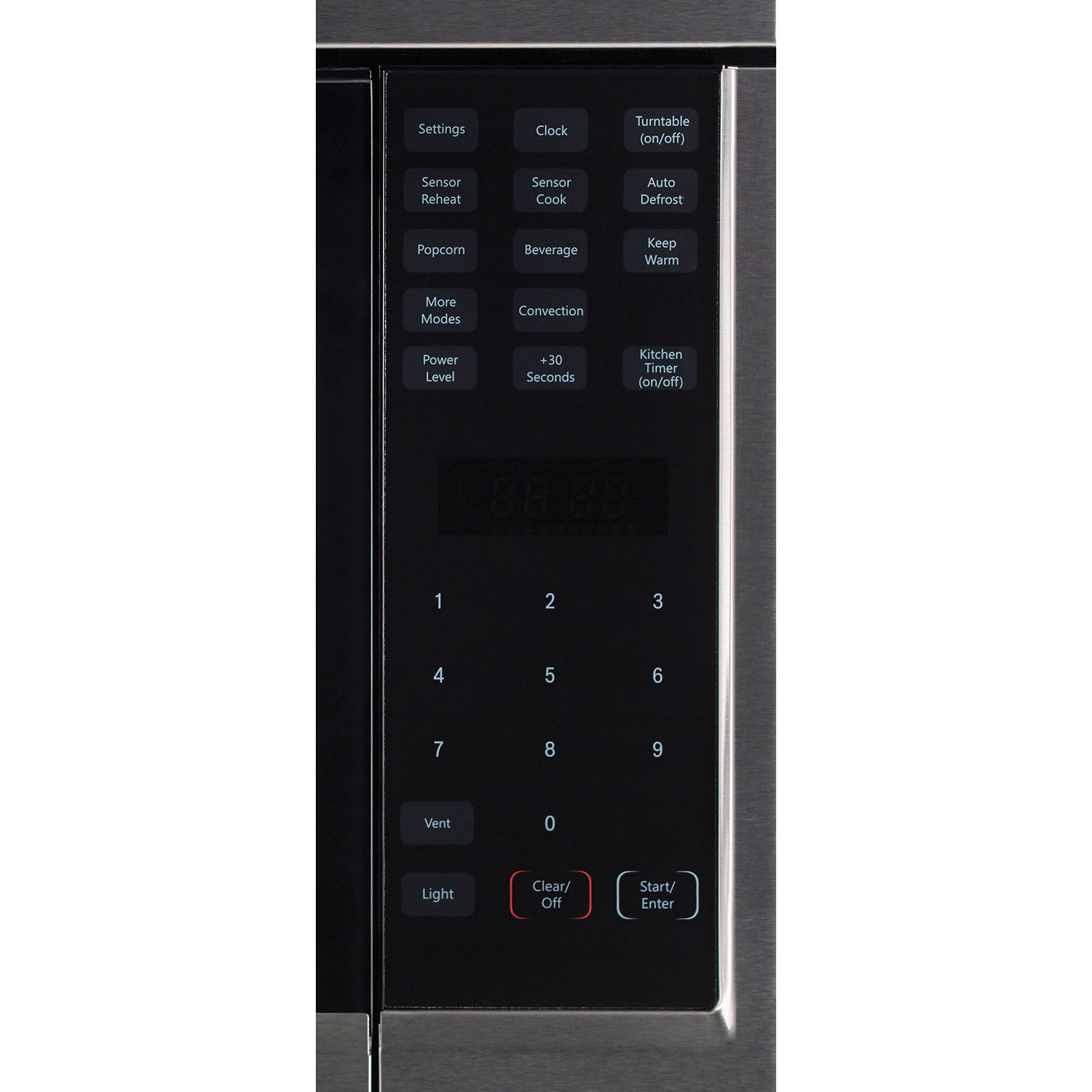 Four à micro-ondes à hotte intégrée à convection Profile de GE - 1,8 pi³ - Acier inoxydable