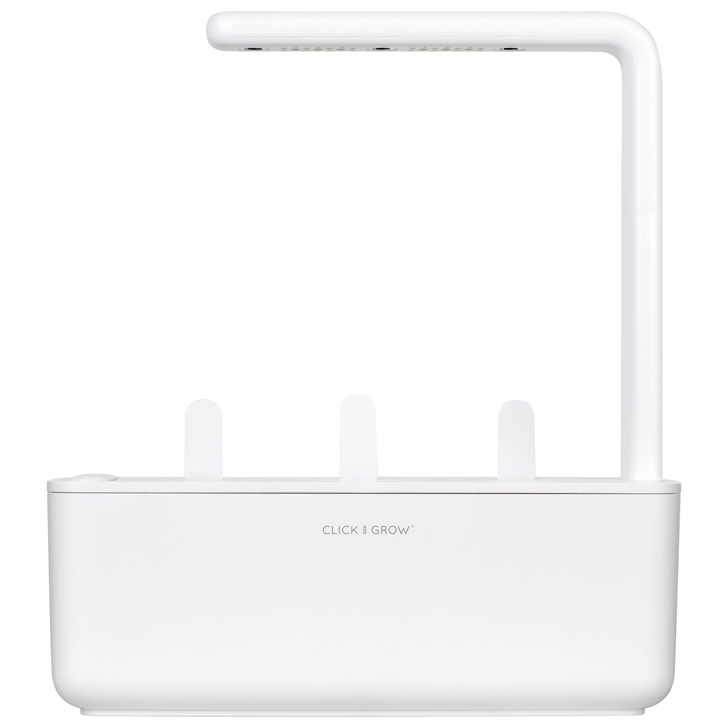 Click and Grow Smart Indoor Garden with Basil Seed Capsule Refill - 3 Pack - White