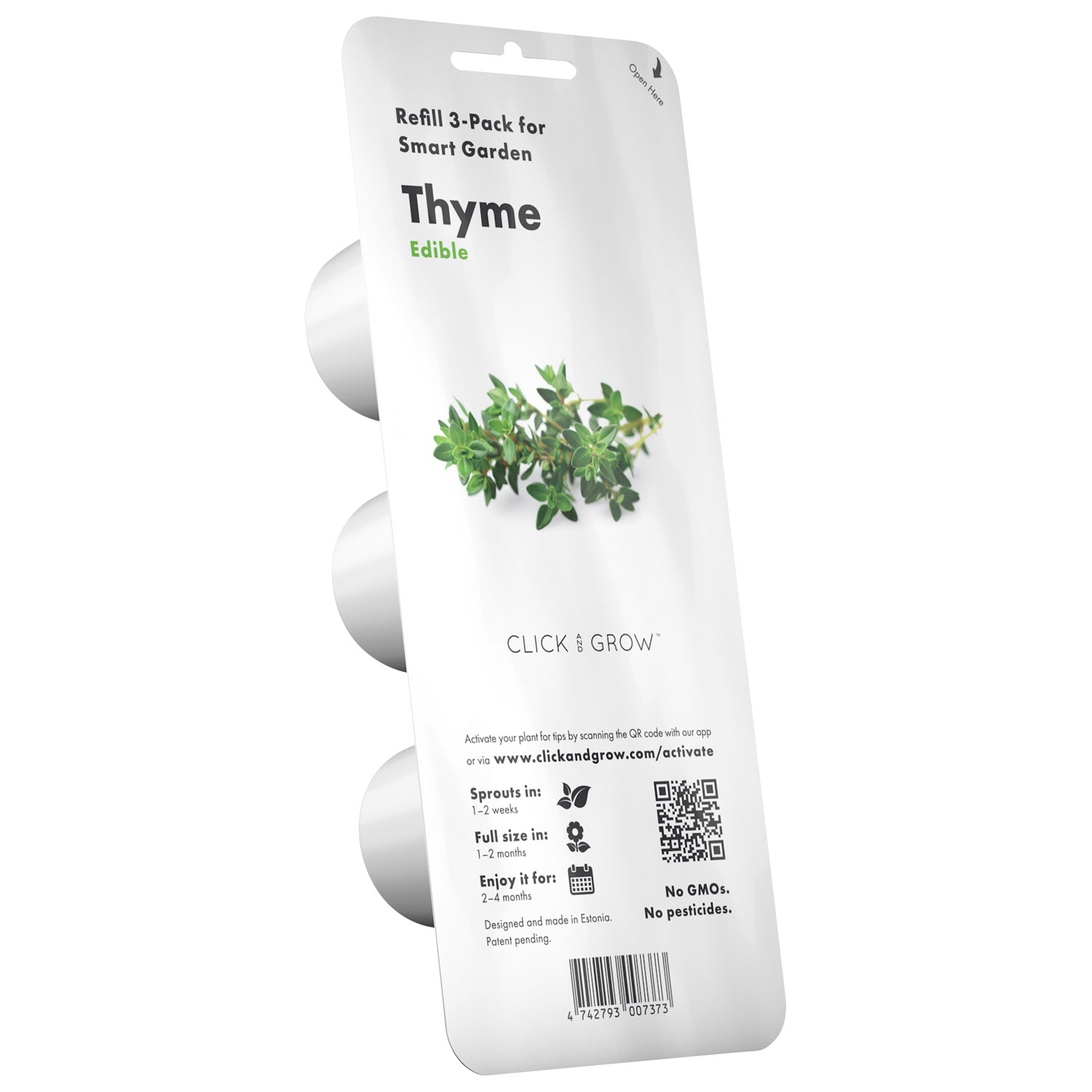 Click & Grow Thyme Seed Capsule Refill - 3 Pack