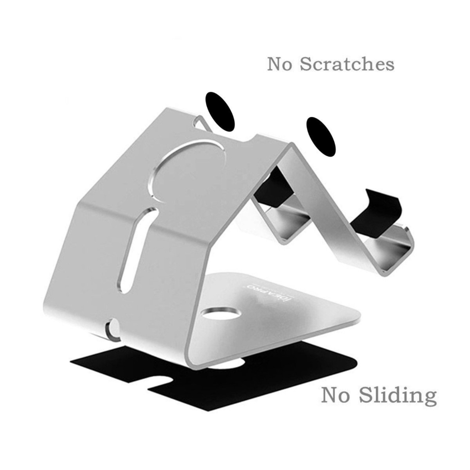 Support de bureau universel 3-en-1 de iPhone pour tablette, support pour téléphone intelligent ou station de chargement pour iPad et Apple Watch -