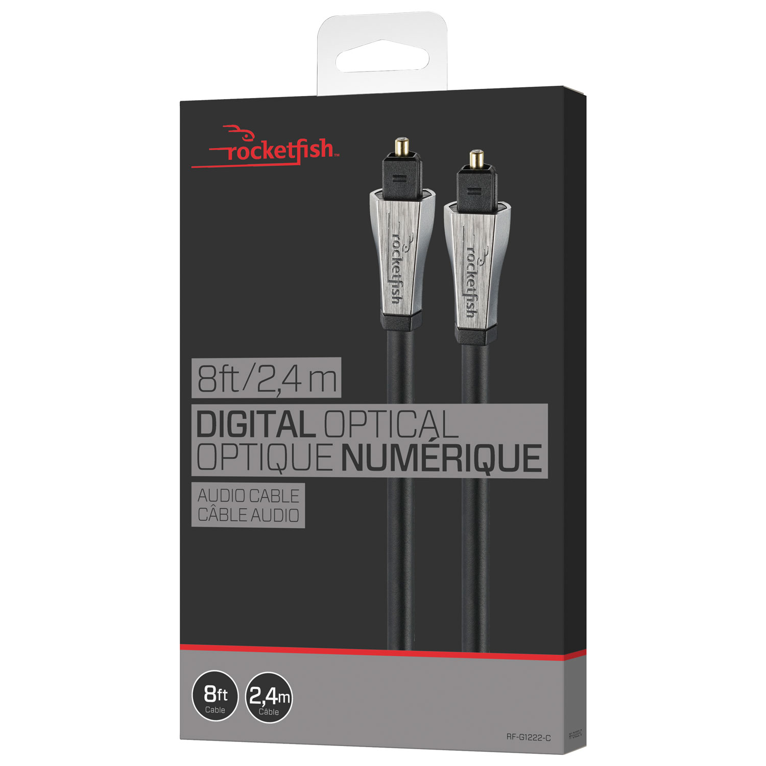Rocketfish 2.4m Optical Cable - Only at Best Buy