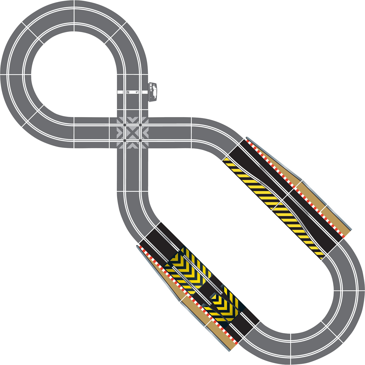 Extension de piste de course 2 Scalextric