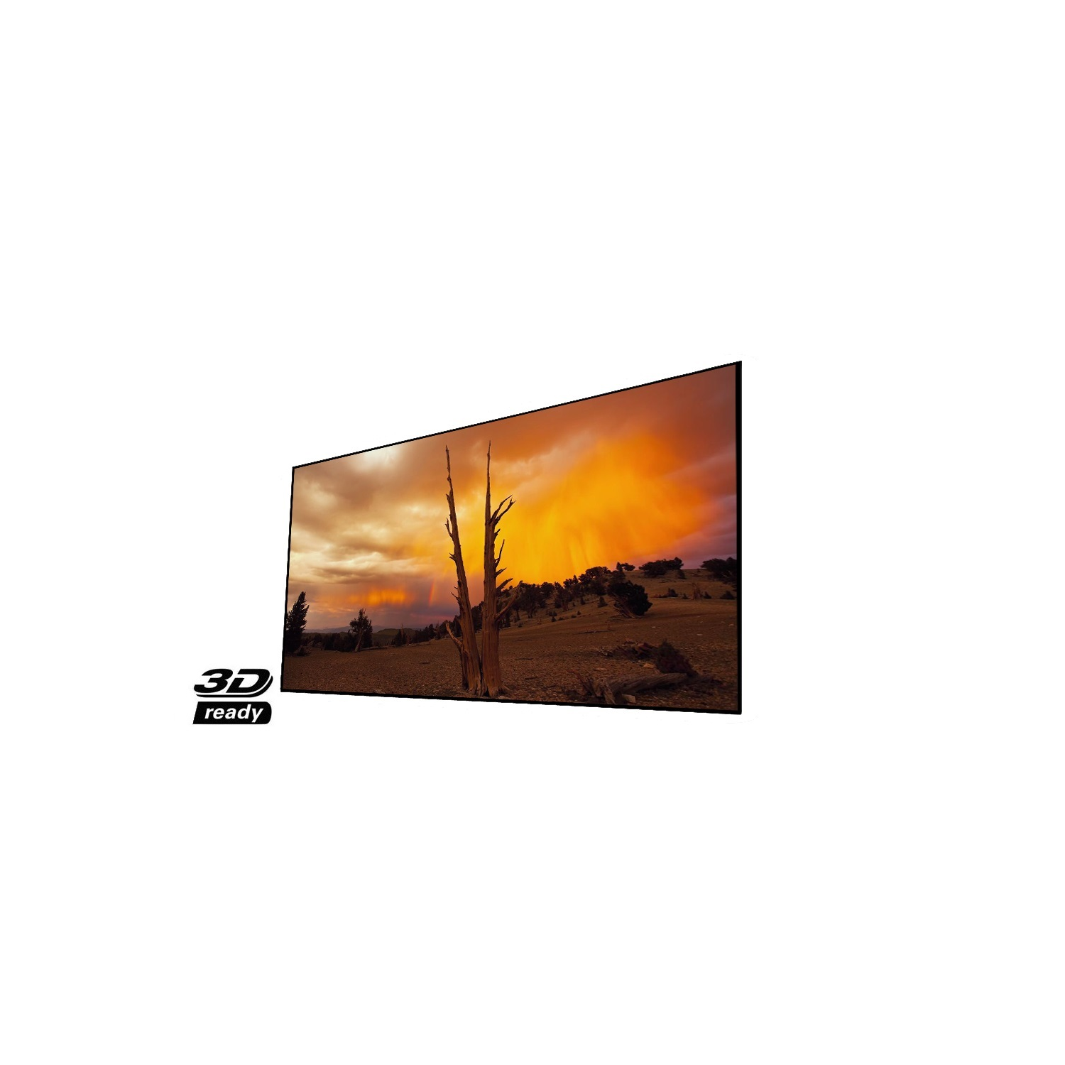 Elunevision Reference Studio 4K 110” NanoEdge Fixed-Frame 1.0-16:9 Projector Screen