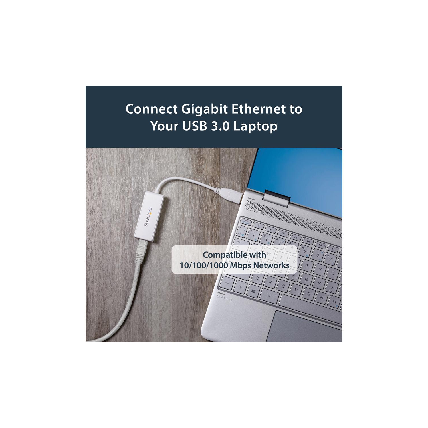 StarTech USB 3.0 to Gigabit Ethernet NIC Network Adapter