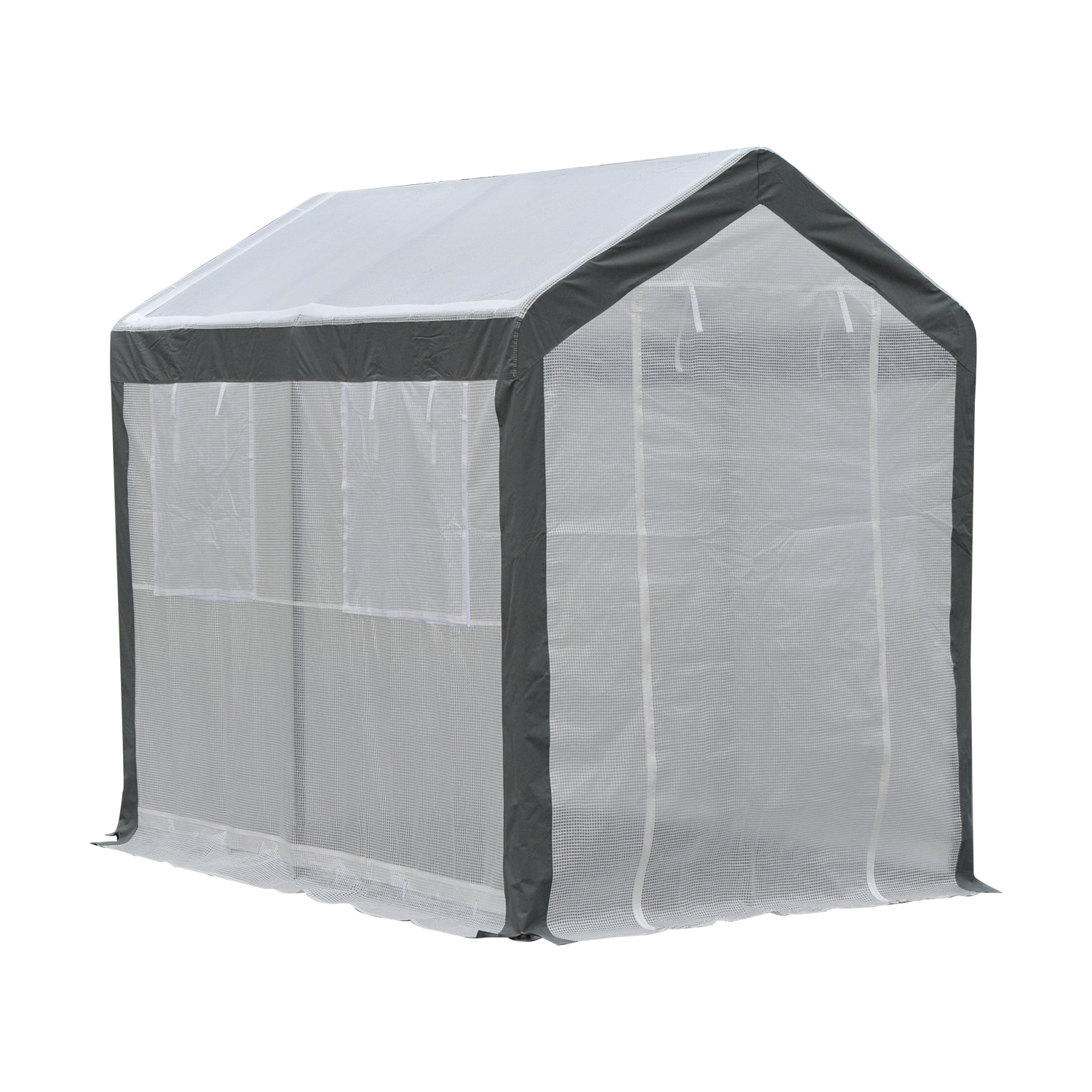 Outsunny 6x8x7.4 inch Walk in Greenhouse White
