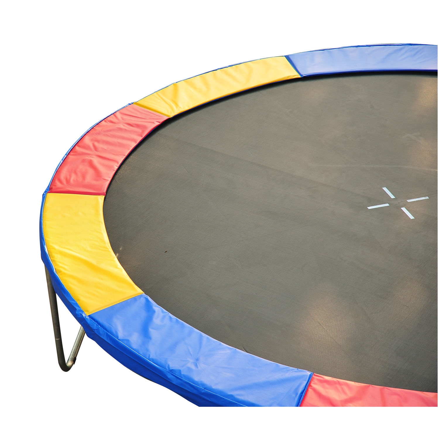 Tapis de trampoline 8&nbsp;pi de HOMCOM ⌀⌀Ressort de rechange pour salle de sport de 96&nbsp;po; Couvercle rebondissant; Mousse EPE colorée