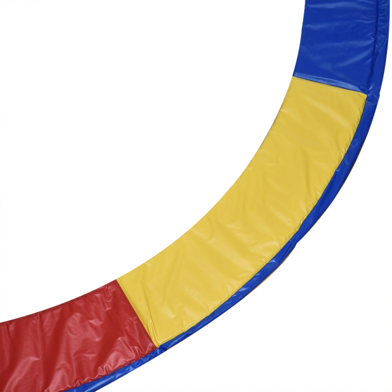 Tapis de trampoline 8&nbsp;pi de HOMCOM ⌀⌀Ressort de rechange pour salle de sport de 96&nbsp;po; Couvercle rebondissant; Mousse EPE colorée