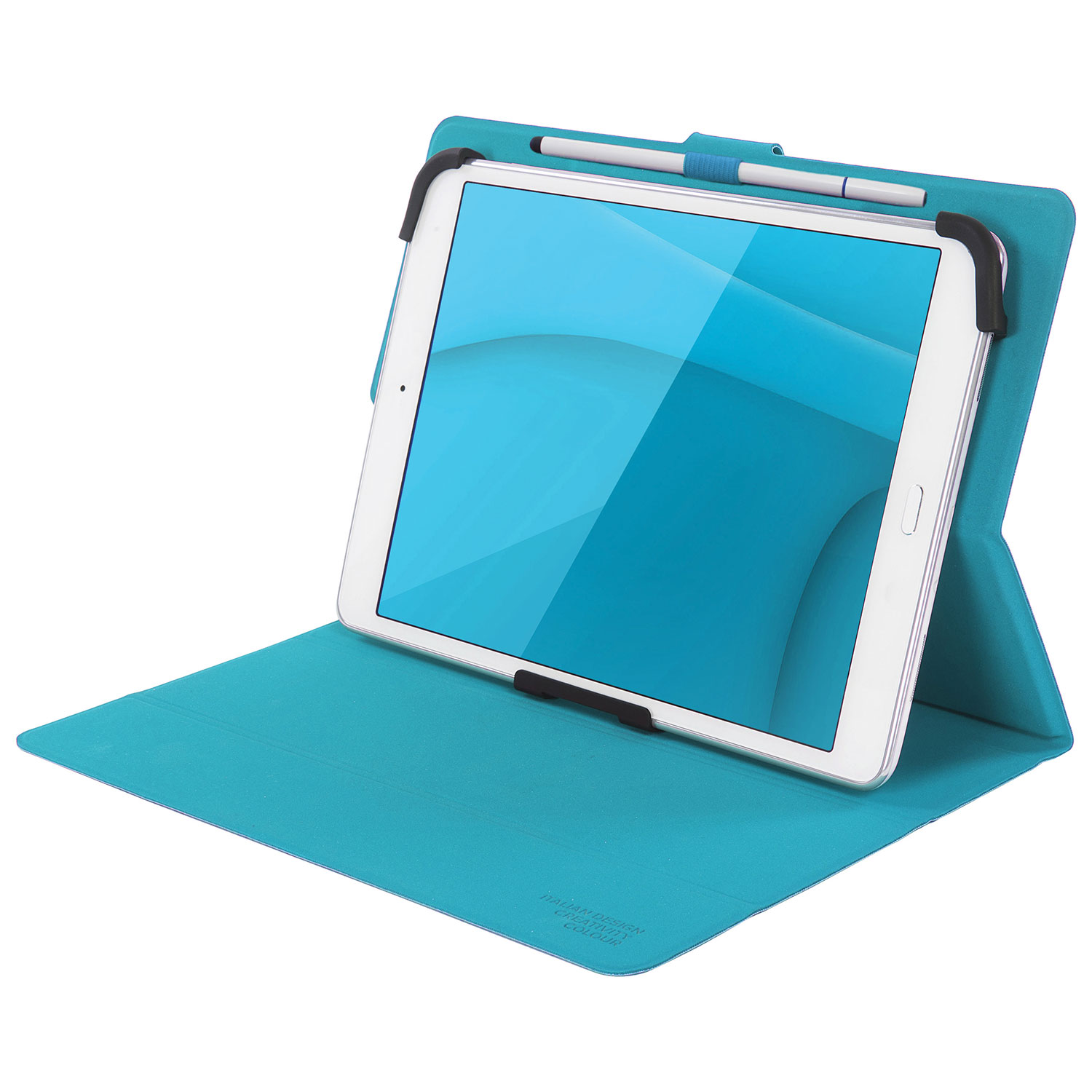 Tucano Milano Italy Facile Plus 10" Universal Tablet Folio Case - Sky Blue