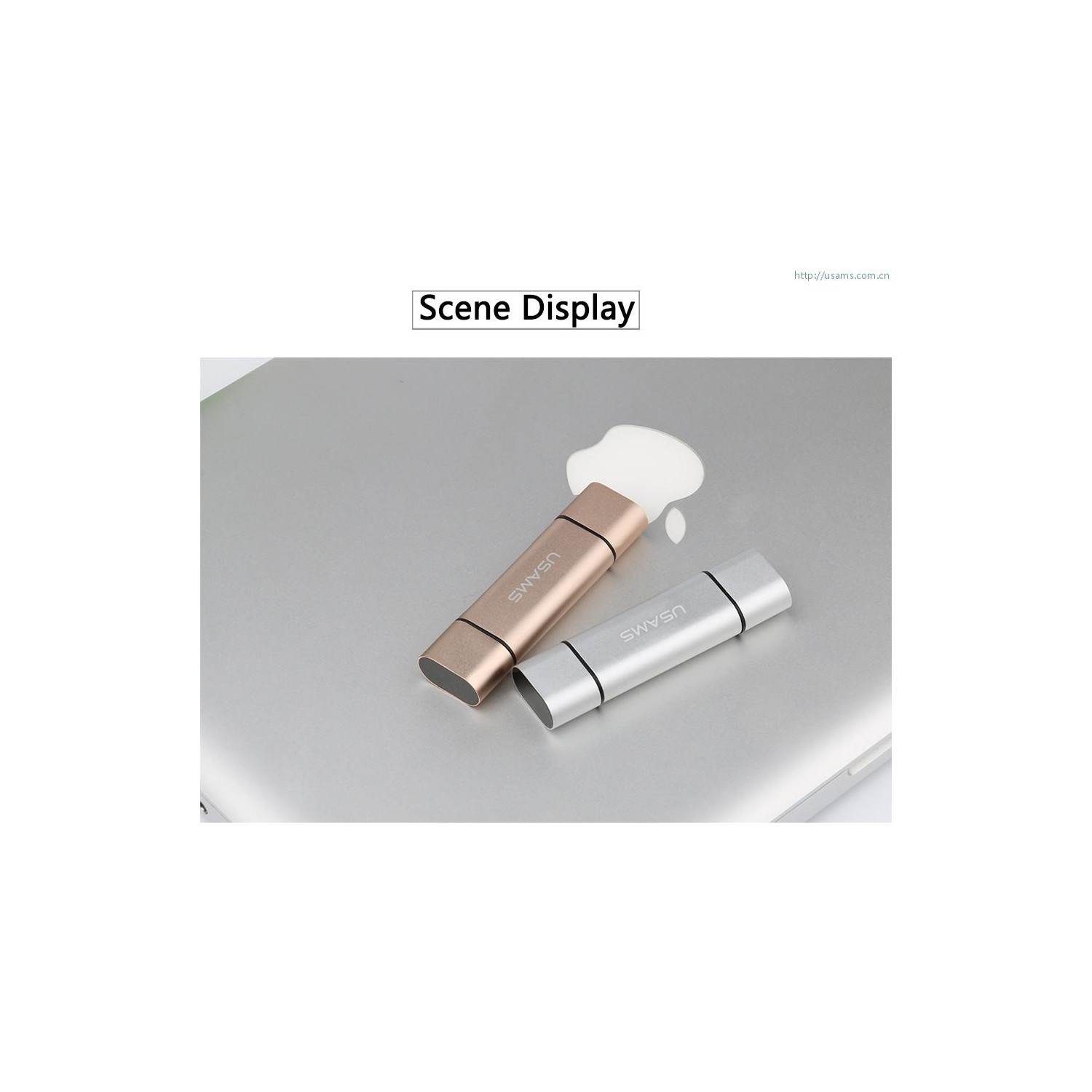 USAMS multi-function 3-in-1 Card Reader OTG Support