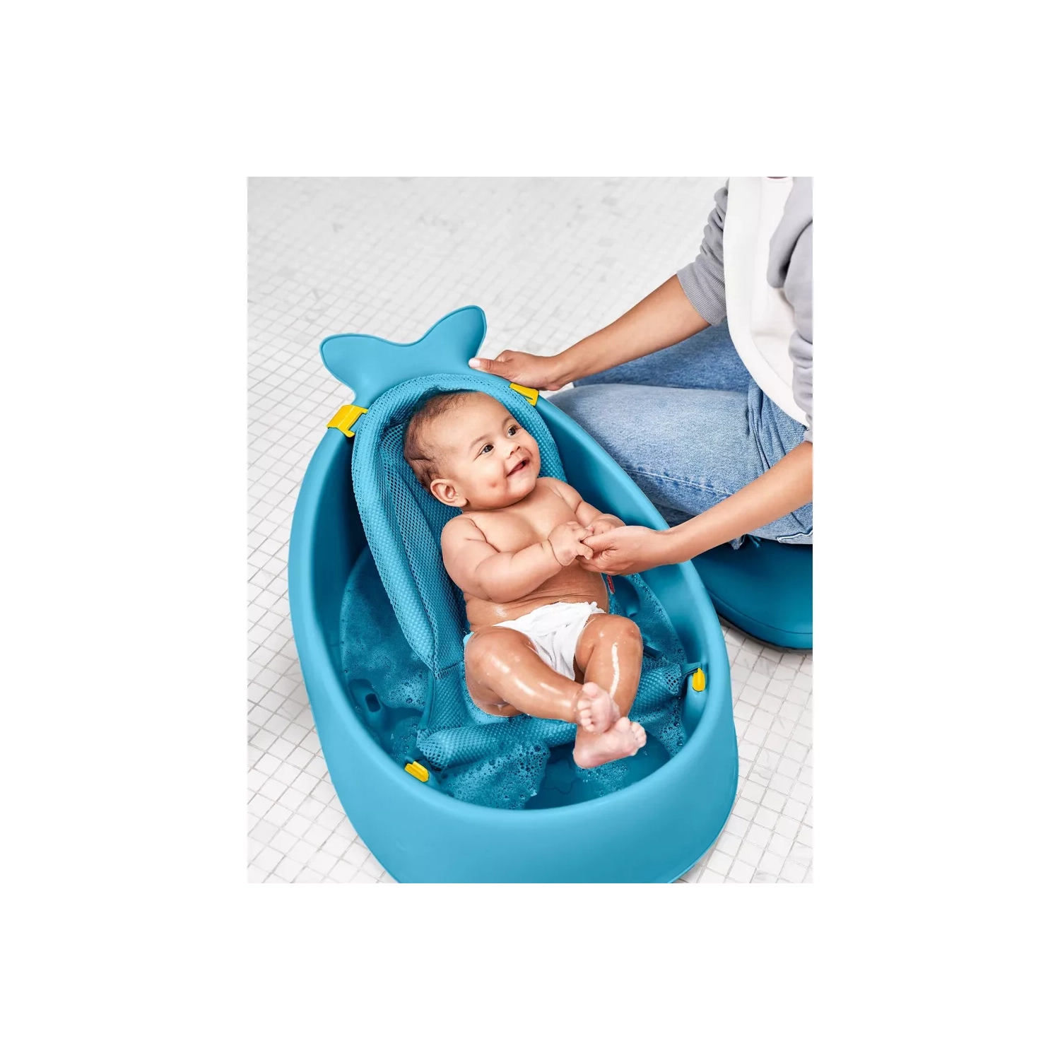 Skip Hop – baignoire Moby avec sangle, bleu