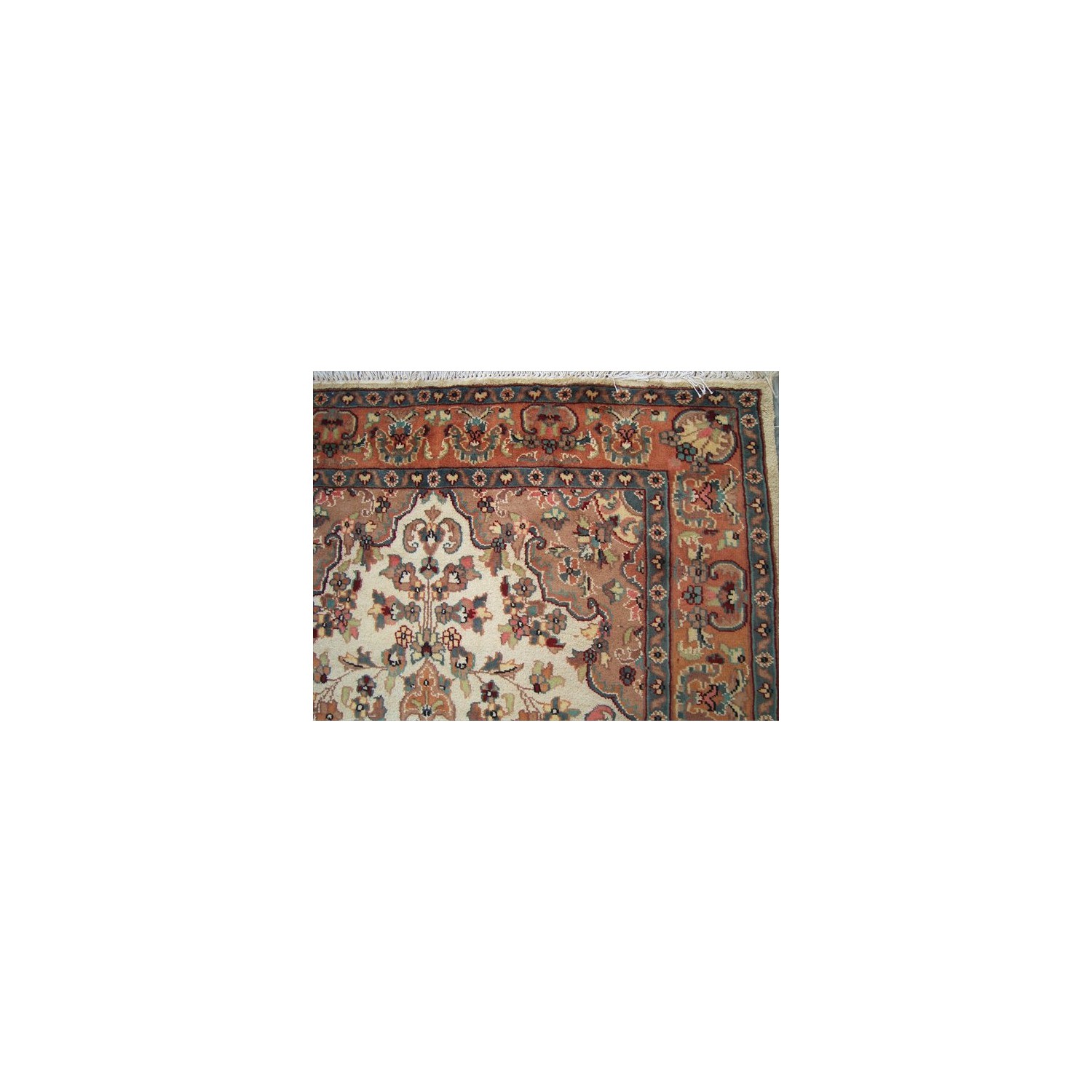 Guleaina Flowral Classic Designed Area Rug Hand Knotted Wool Silk Carpet'
