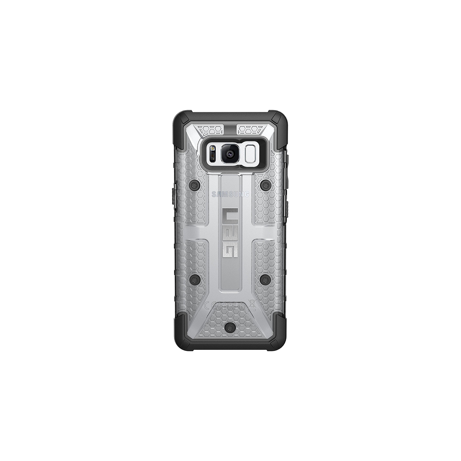 Urban Armor Gear UAG Samsung Galaxy S8 plus Plasma Case (Ice/Black)