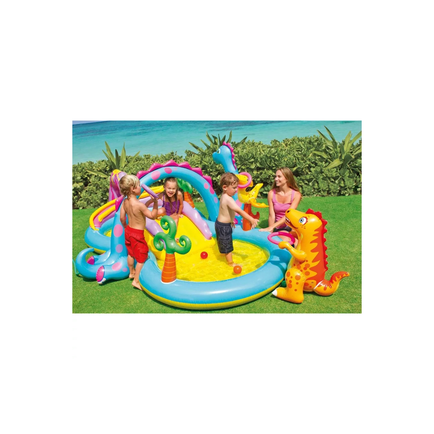 INTEX - DINOLAND PLAY CENTER, Âge&nbsp;: 2 ans et plus
