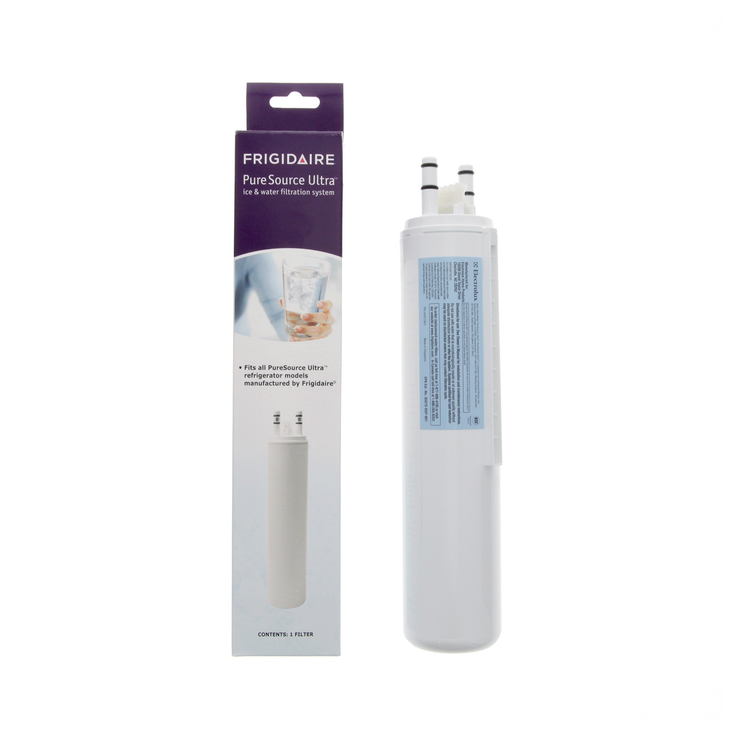 Qb Products ULTRAWF Frigidaire Pure Source Ultra Ice & Water Filtration System