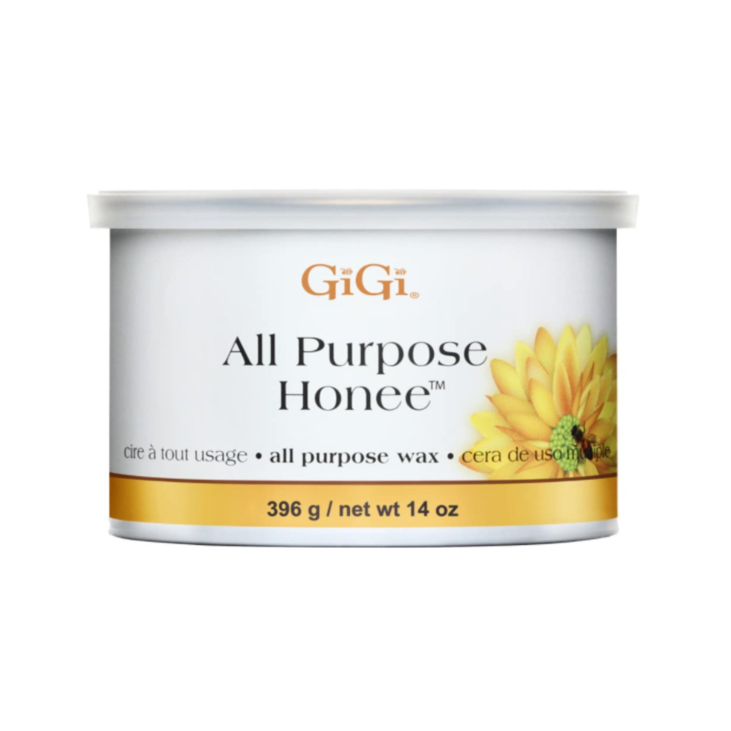 GiGi All Purpose Honee Hair Removal Soft Wax, 14 oz