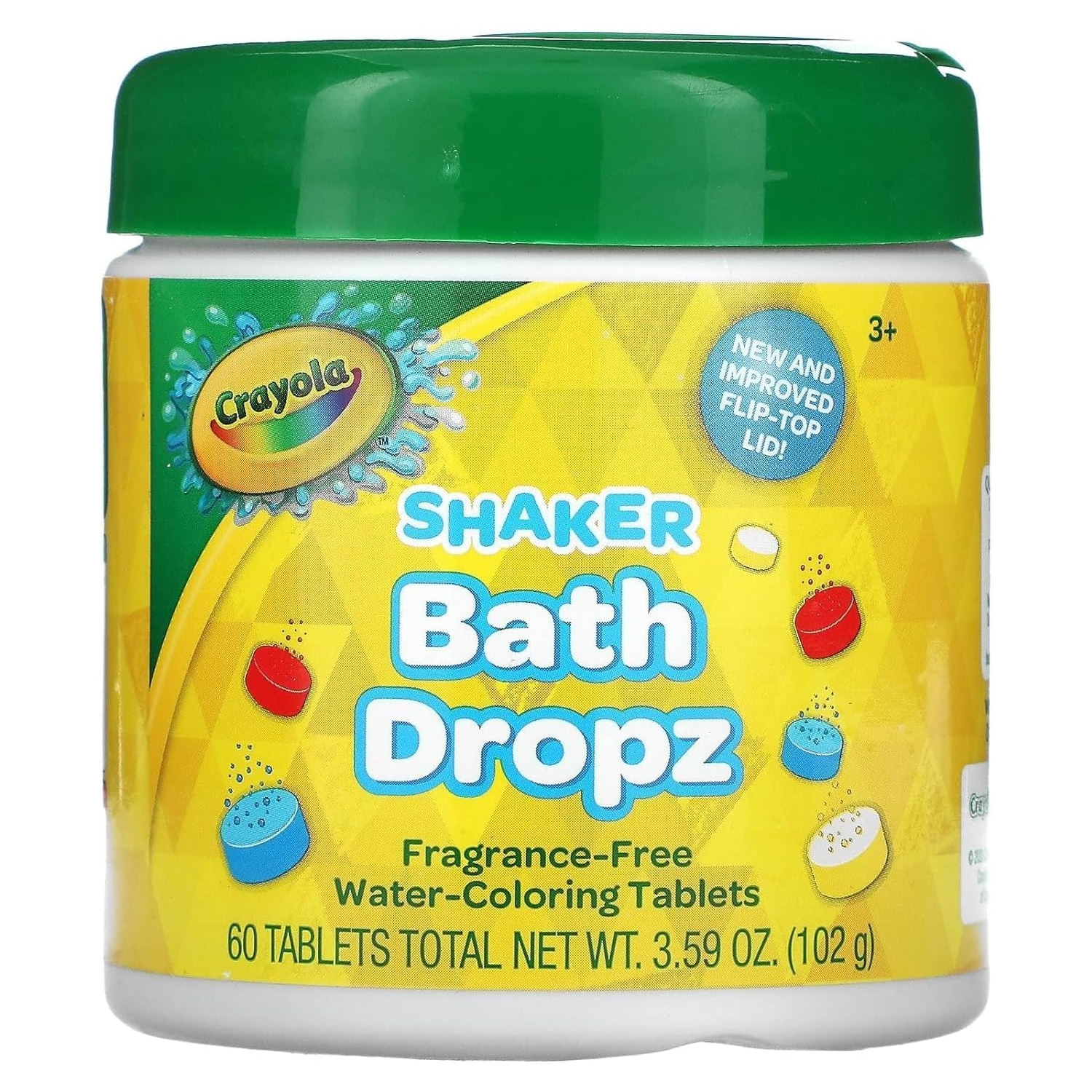 Crayola Color Bath Dropz 3.59 Ounce (60 Tablets)