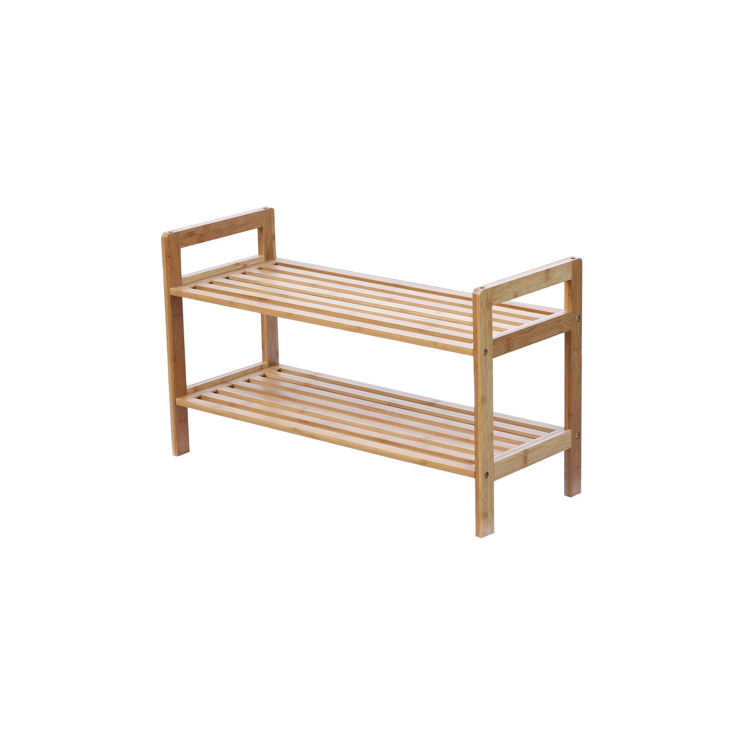 Oceanstar SR1309 Oceanstar 2 Tier Bamboo Shoe Rack