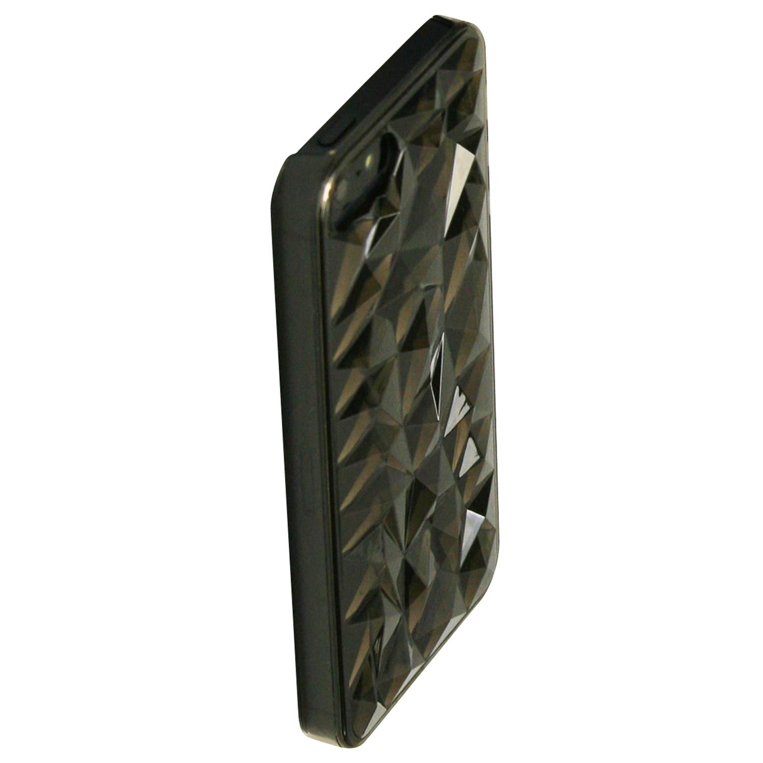 Exian Fitted Hard Shell Case for iPhone SE;iPhone 5S;iPhone 5 - Gray