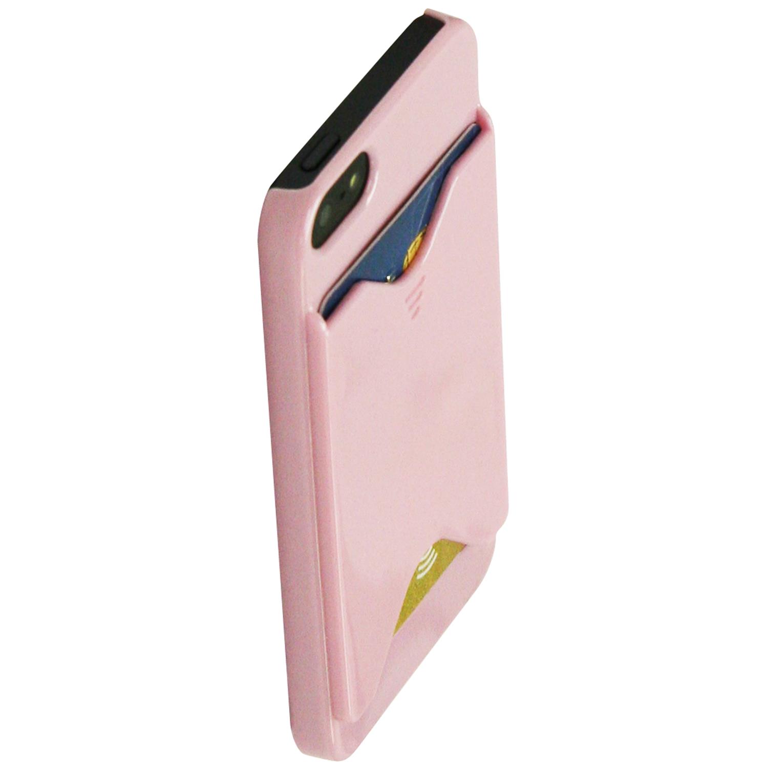 Exian Fitted Hard Shell Case for iPhone SE;iPhone 5S;iPhone 5 - Pink