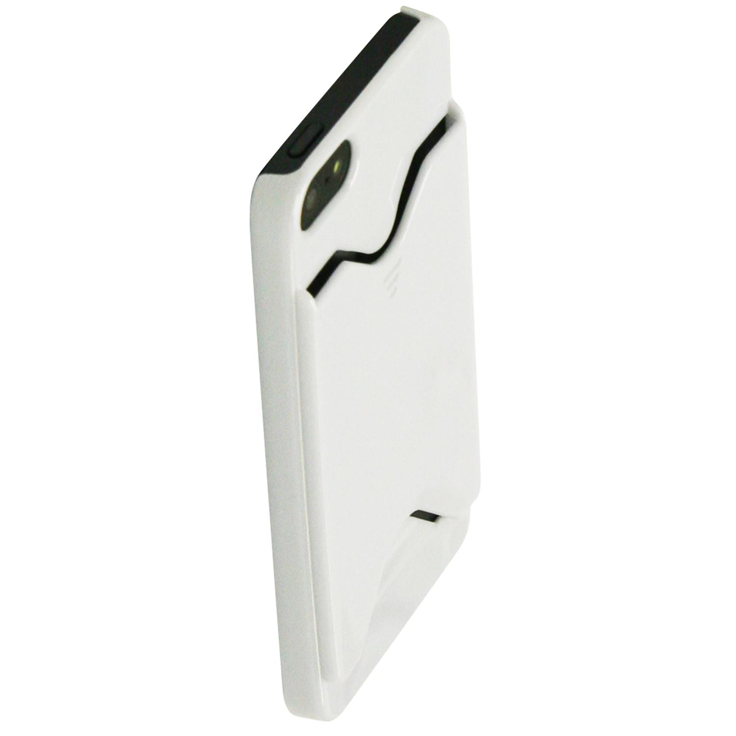 Exian Fitted Hard Shell Case for iPhone SE;iPhone 5S;iPhone 5 - White