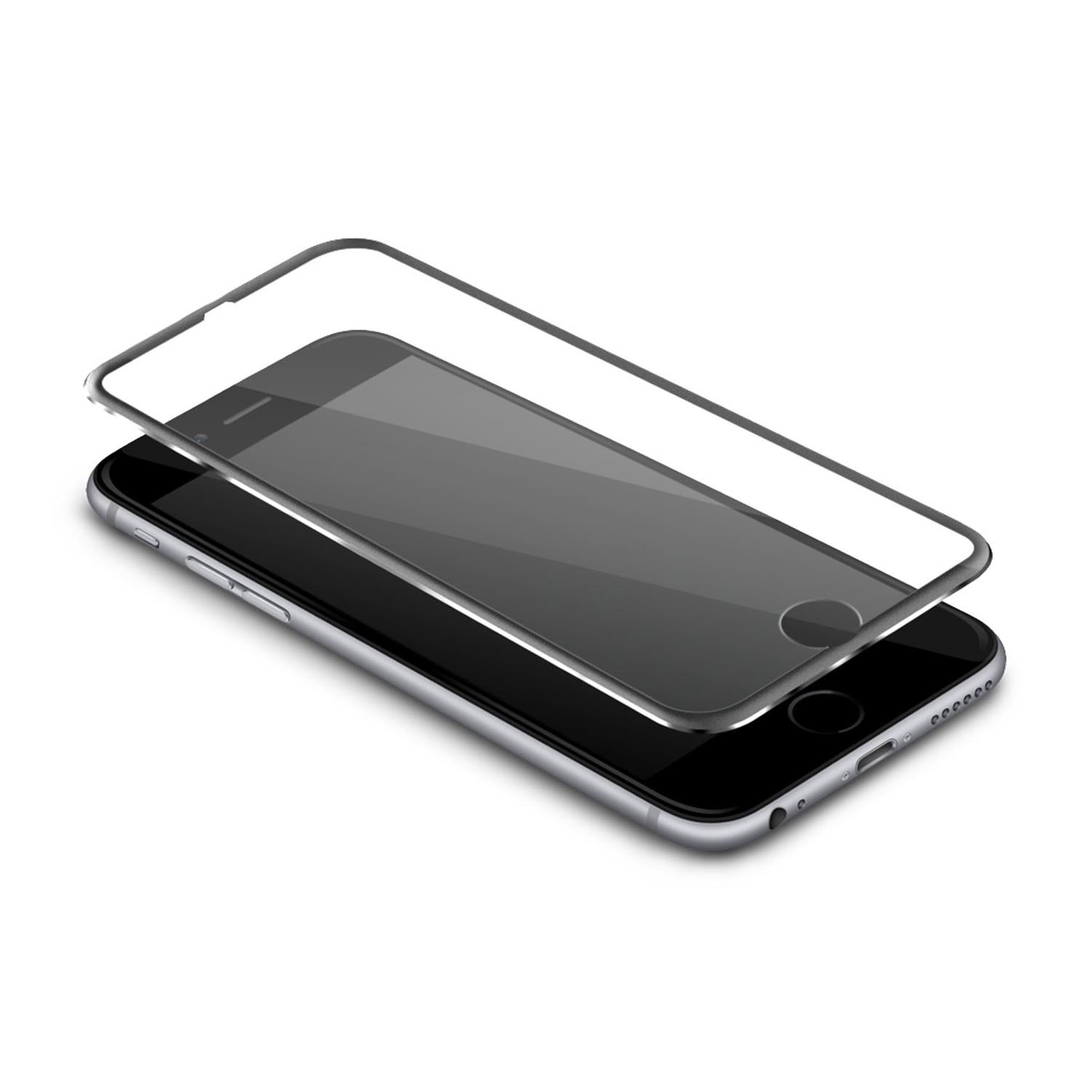 Exian Screen Protector Case for iPhone 6S Plus;iPhone 6 Plus - Black