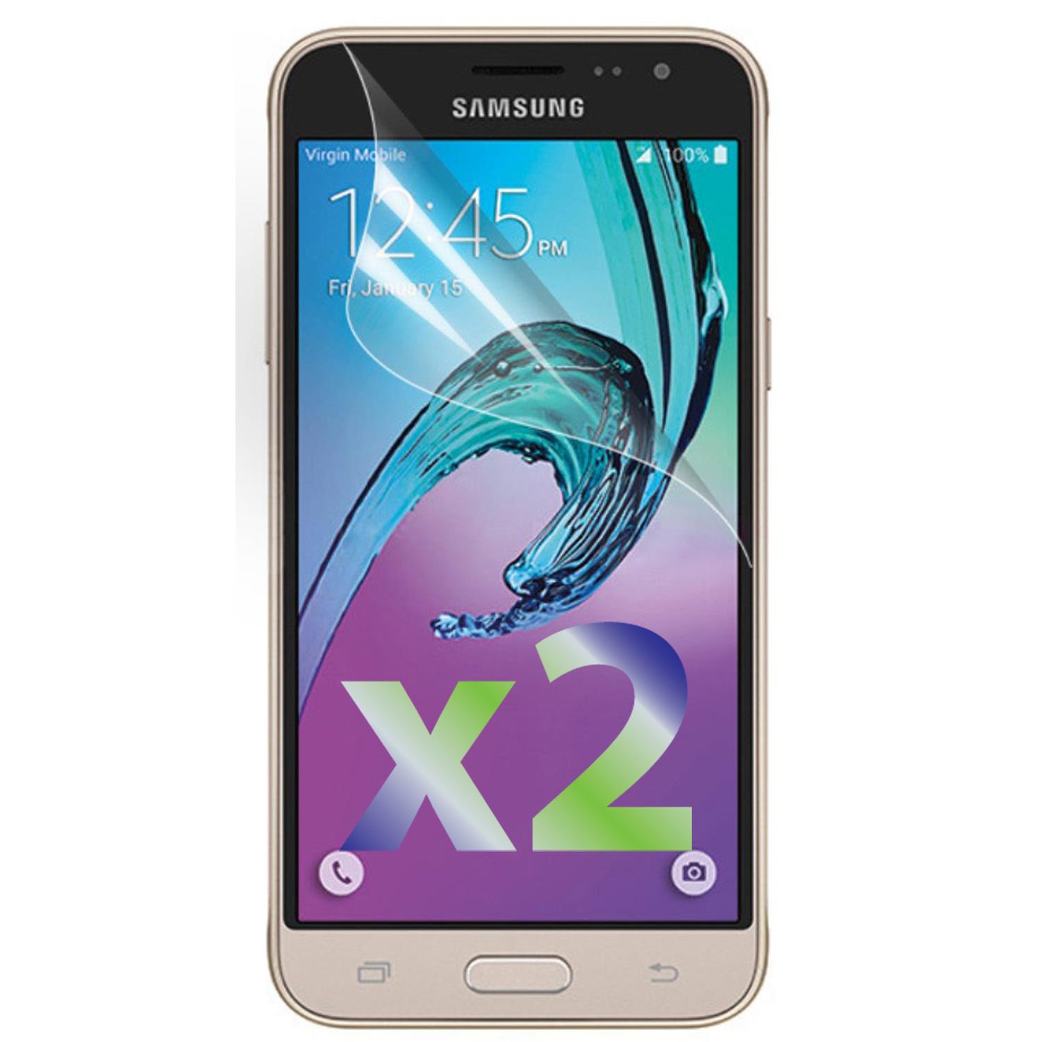Exian Screen Protector Case for Samsung Galaxy J3 - Clear