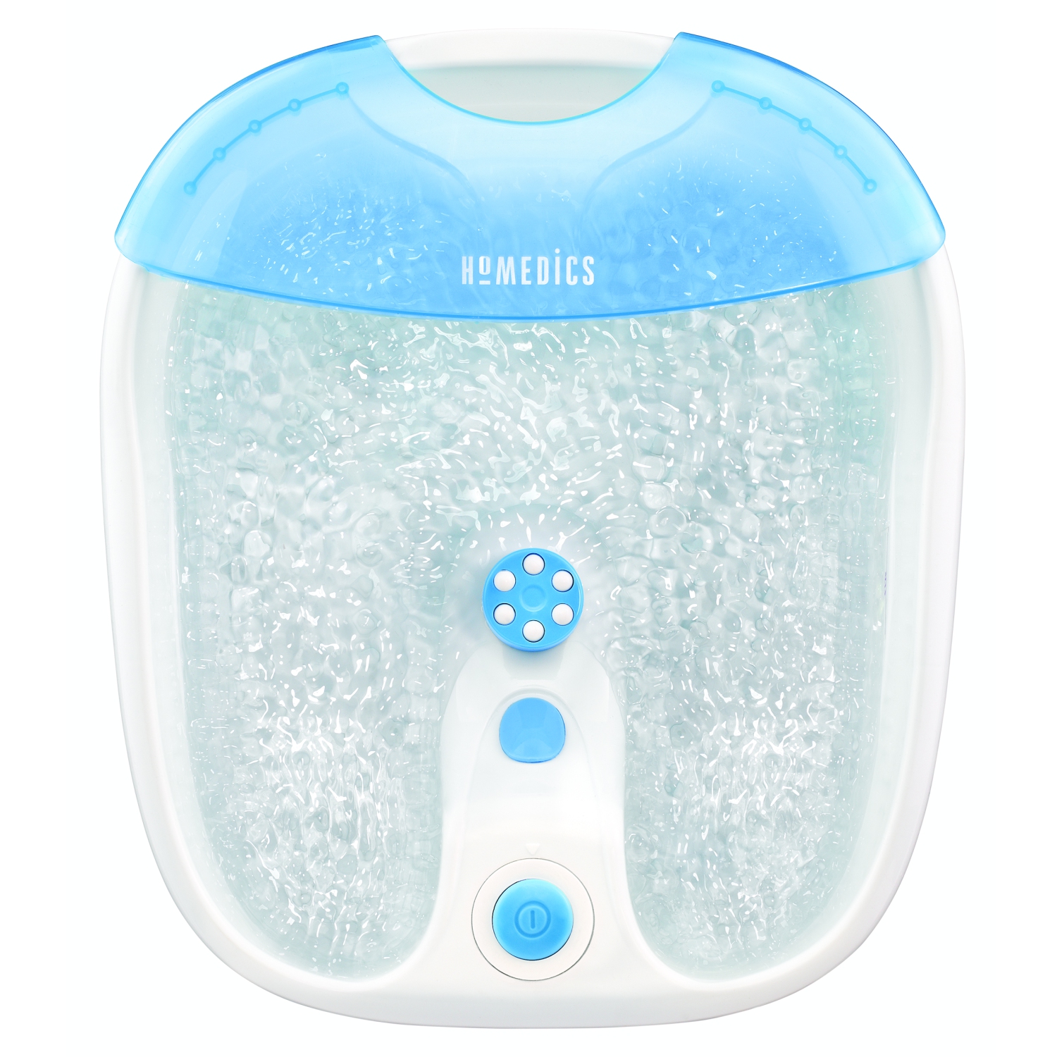 Homedics FB-65 Deep Soak Foot Spa with Heat Massage Rollers and Extra Deep Tub
