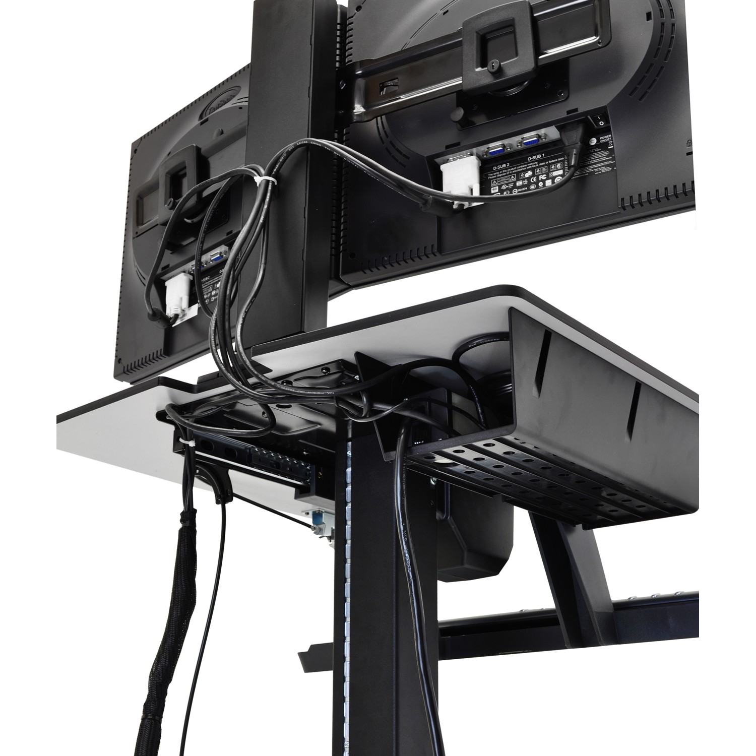 Ergotron WorkFit-C Single HD Sit-Stand Workstation (24-216-085)