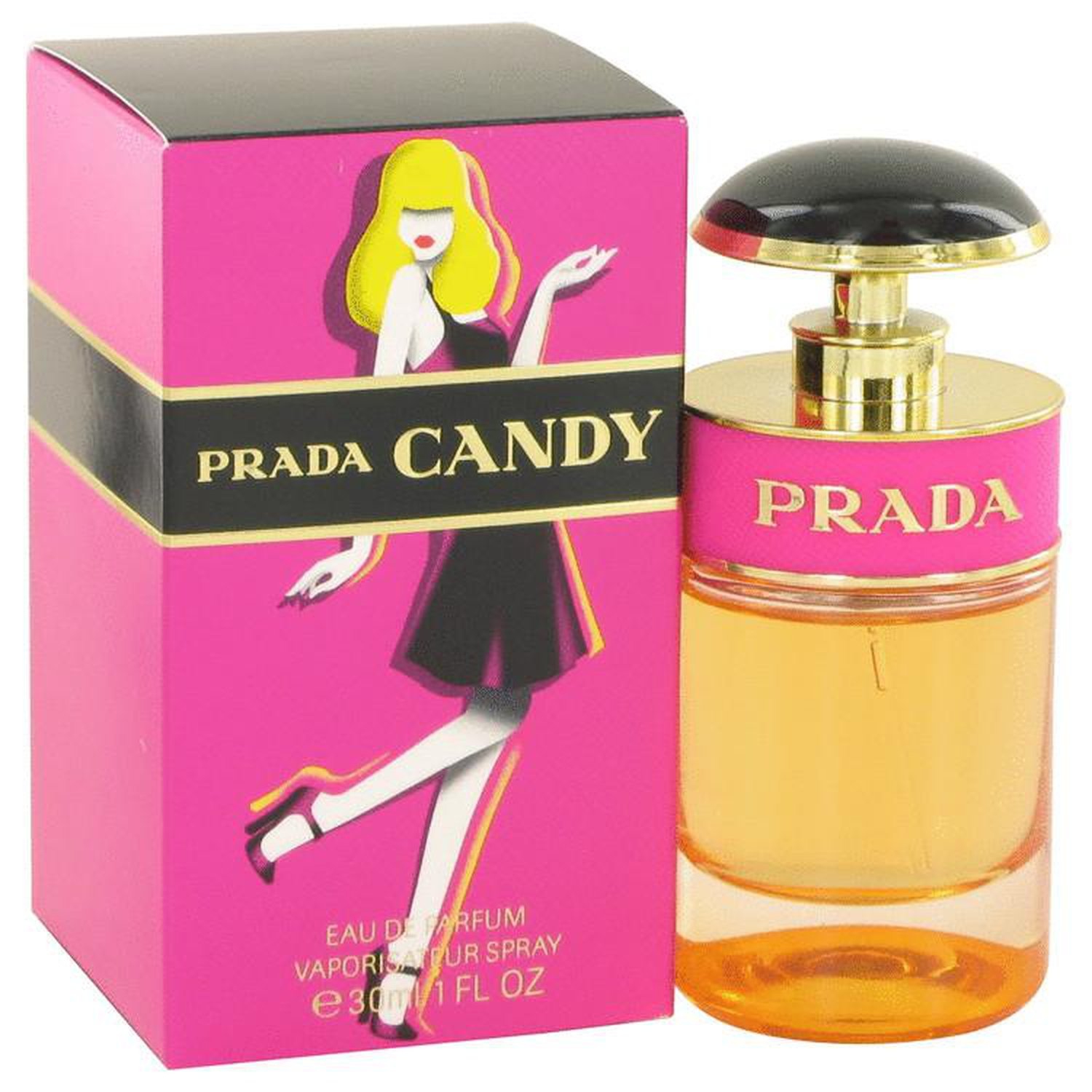 Prada Candy Pcaes1-A For Women Eau De Perfume Spray 1 Oz.