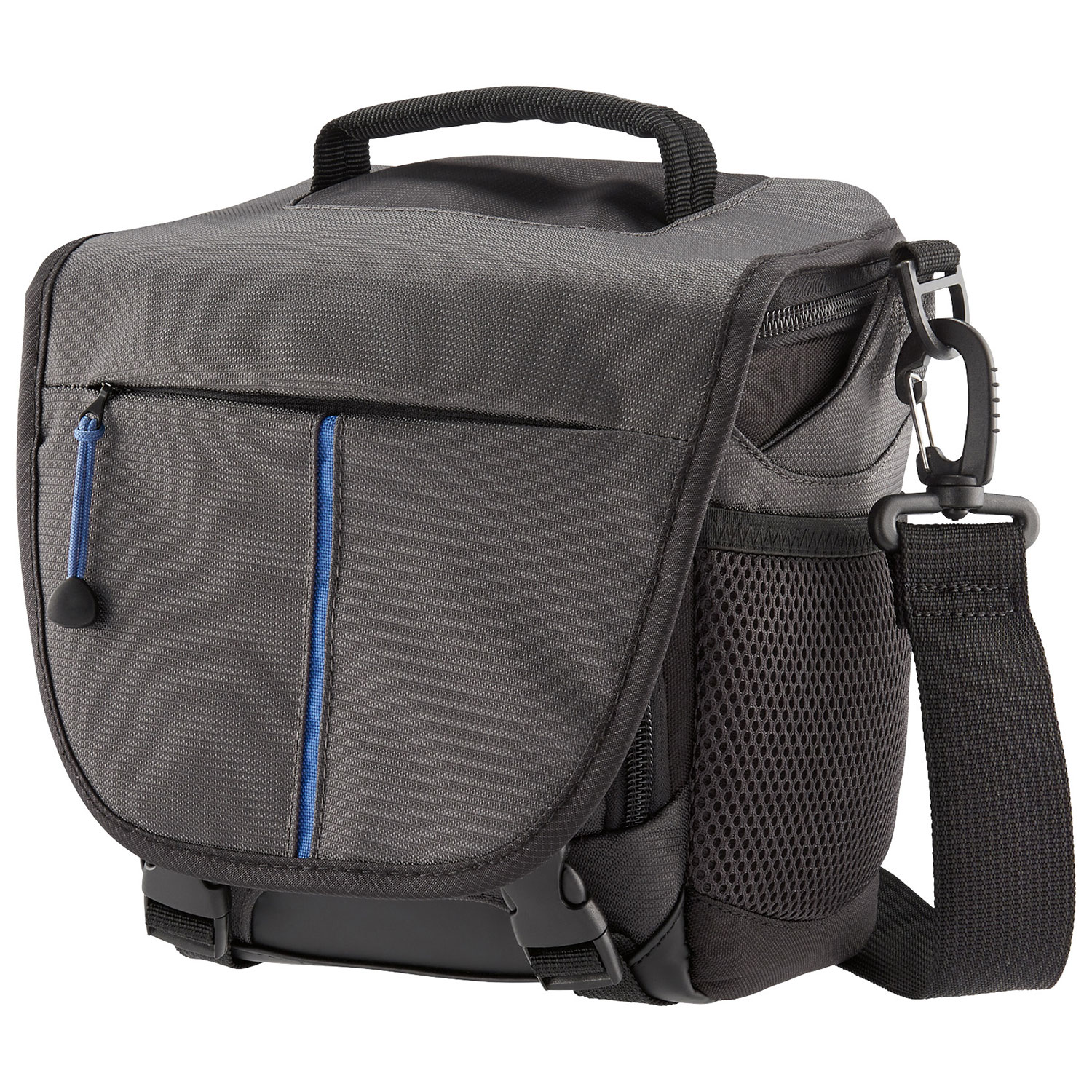 Insignia DSLR & Mirrorless Camera Shoulder Bag - Medium - Grey - Only at Best Buy