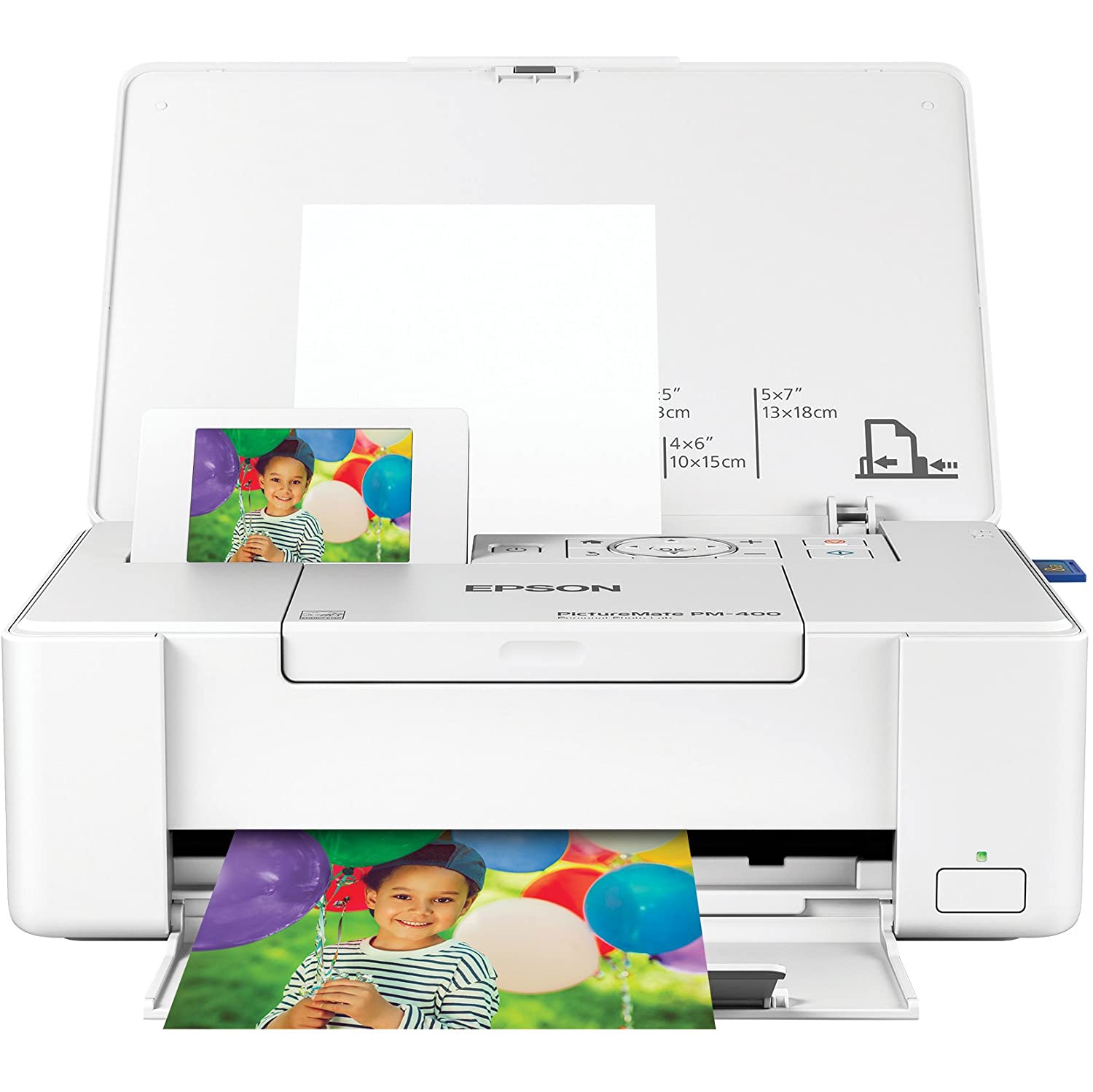 Epson PictureMate PM-400 Inkjet Printer - Color - 5760 x 1440 dpi Print - Photo Print - Desktop