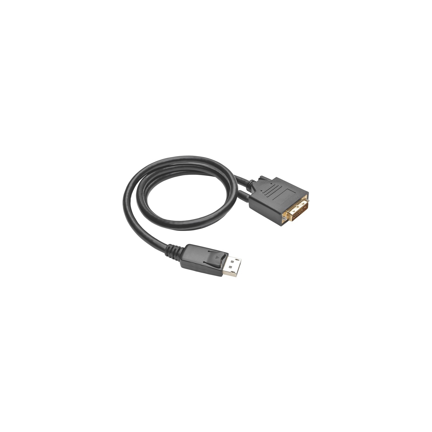 Tripp Lite 3ft Display Port to DVI Adapter Active Converter Cable with Latches DPort 1.2 M/M