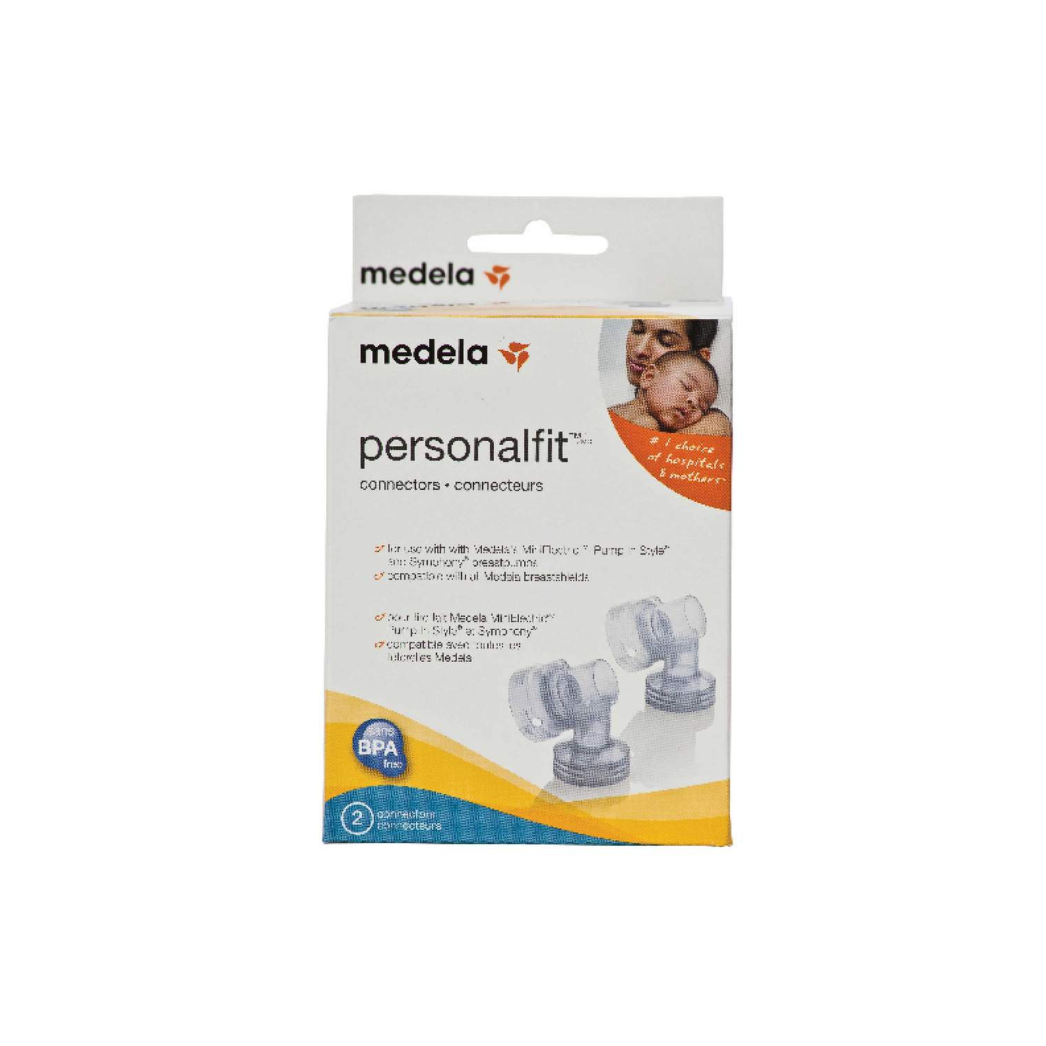 Connecteurs PersonalFit de Medela pour Pump in style et Symphony