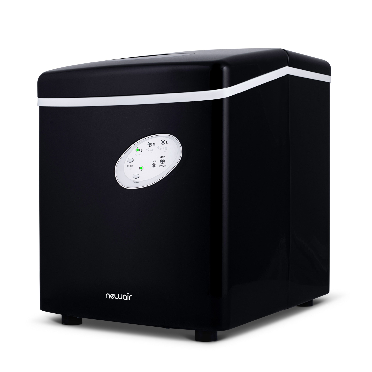 Newair Countertop Ice Maker, 50 lbs. of Ice a Day, 3 Ice Sizes and Easy to  Clean BPA-Free Parts
