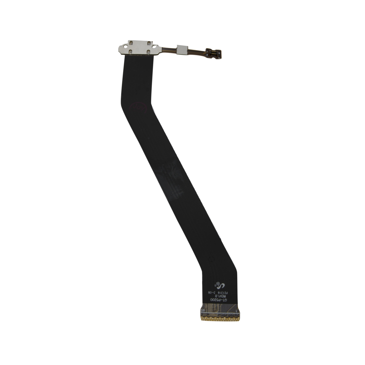 Charge Port / Mic Flex Ribbon Cable for Samsung Galaxy Tab 3 10.1 P5200 5210 REV 1.0 - Black