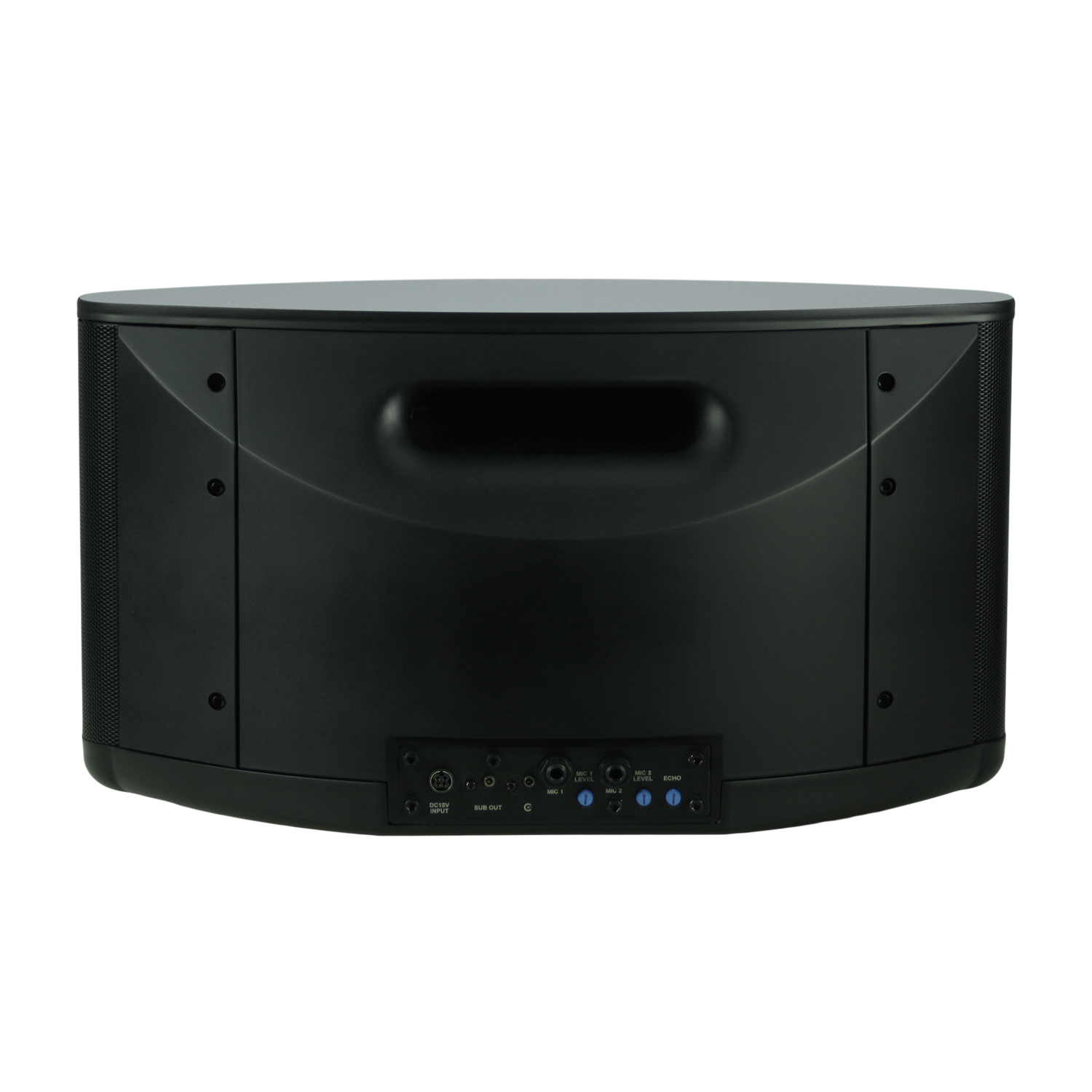 AxiomAir Portable Wireless Wifi Speaker - Black with Microphone Inputs