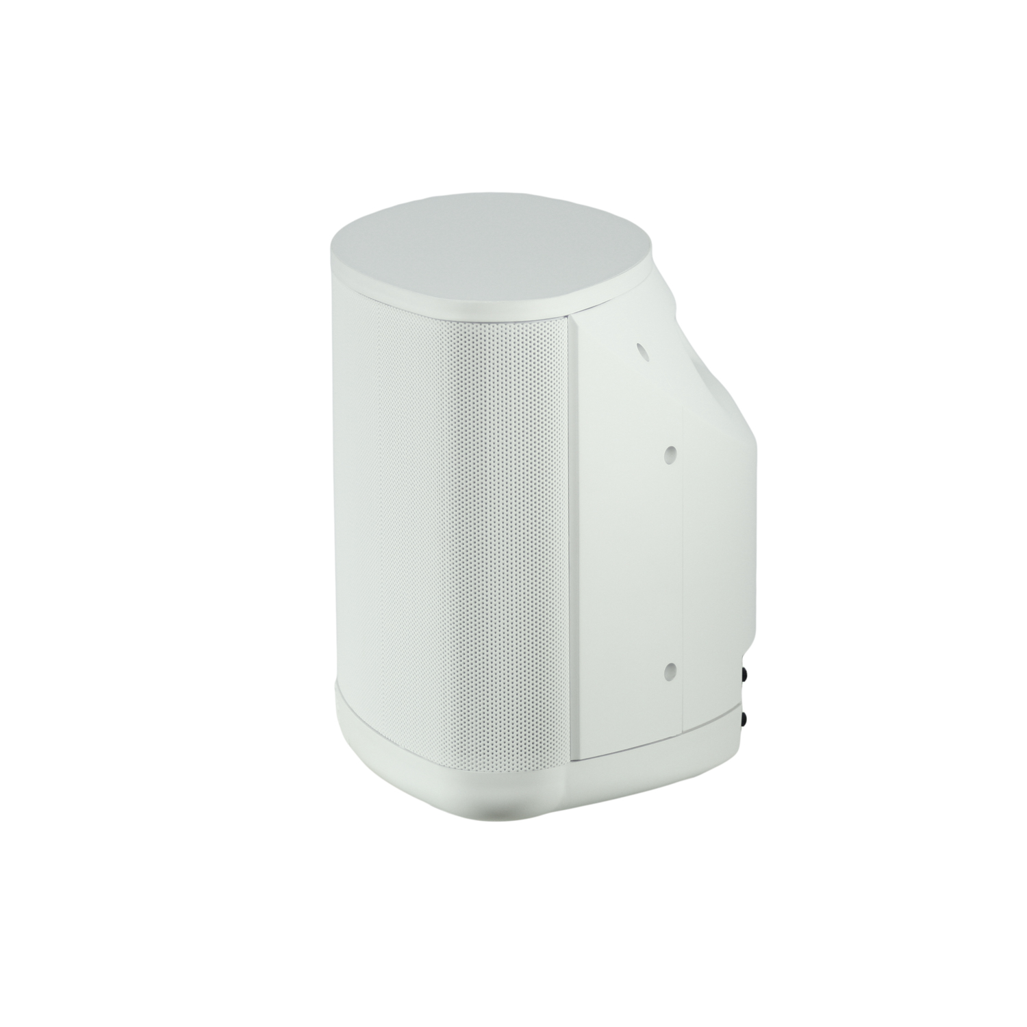 AxiomAir Portable Wireless Wifi Speaker - White with Microphone Inputs