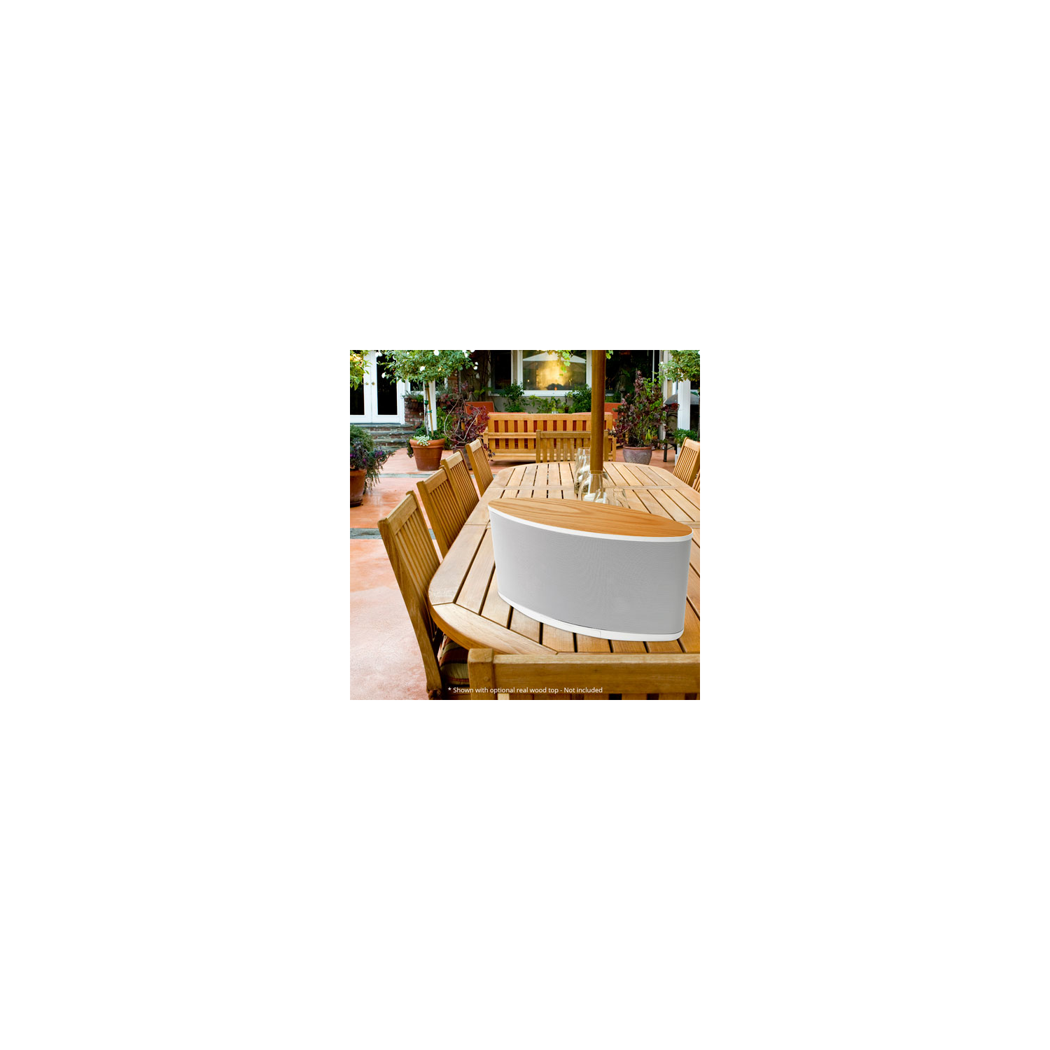 AxiomAir Portable Wireless Wifi Speaker - Black with Microphone Inputs and 9 Hour Battery