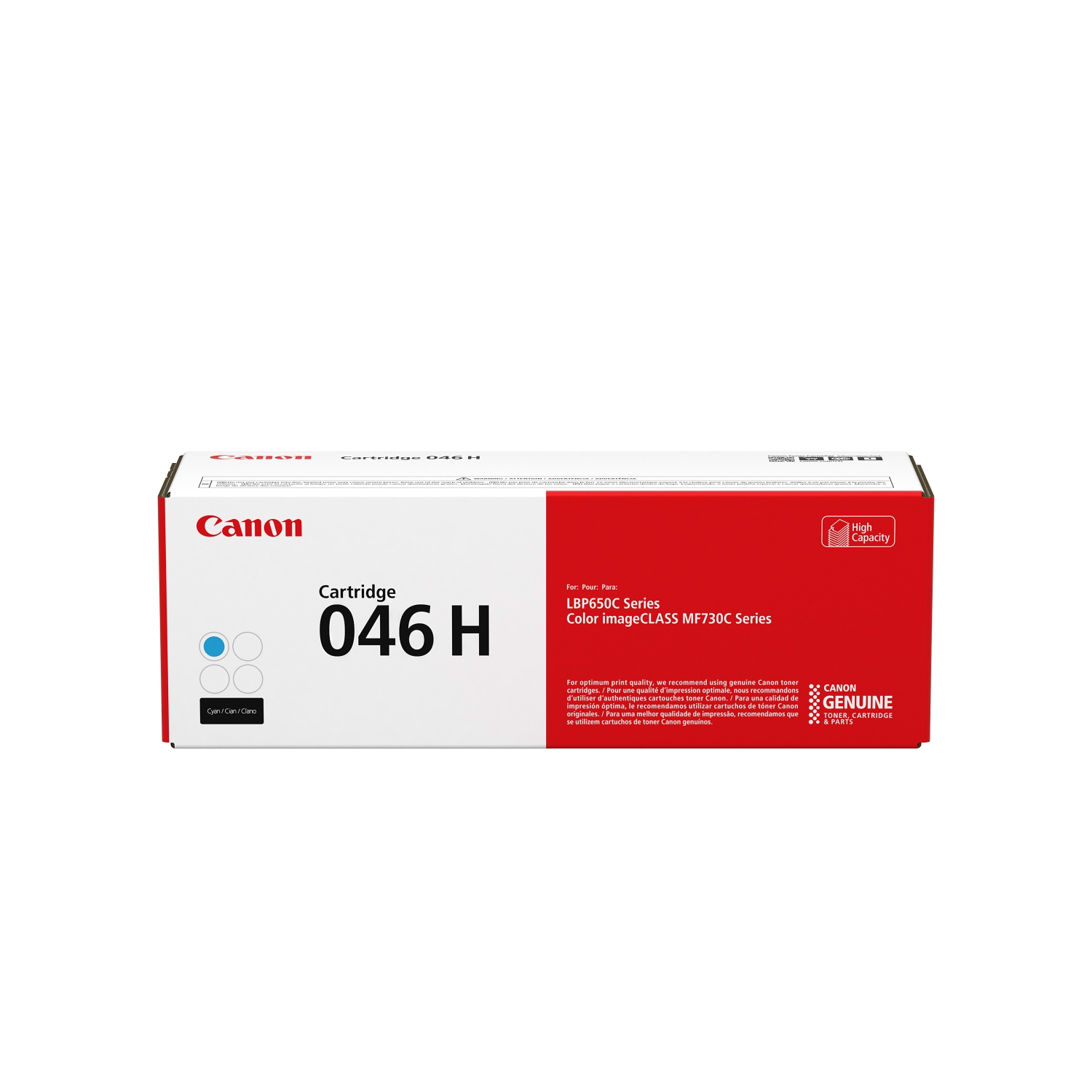 Canon 046 Original Toner Cartridge - Cyan 1253C001