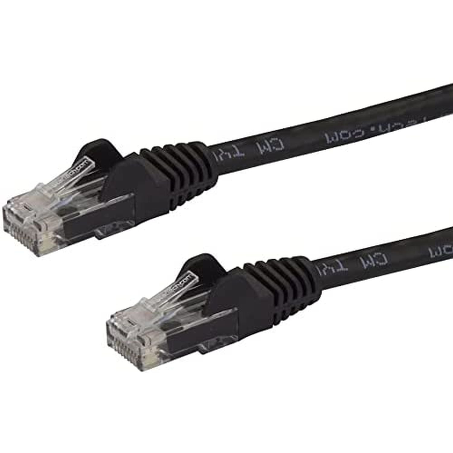 CABLE 12 FT BLACK SNAGLESS CAT6 PATCH