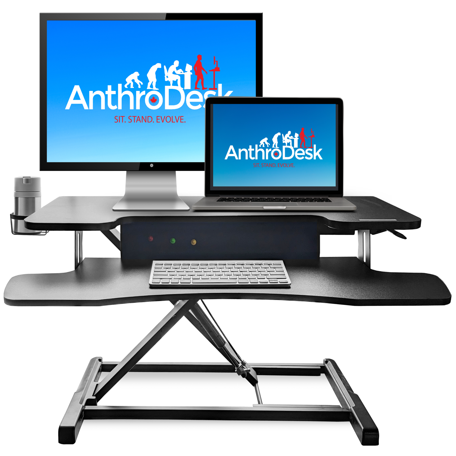 Laptop Standing Desk Converter, Height-Adjustable Stand Up Desk, Lapto -  Rife Technologies - Rife Technologies