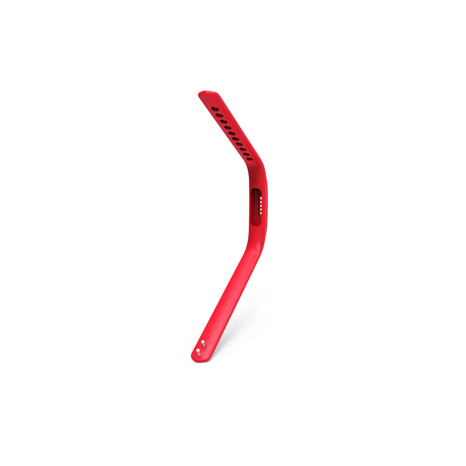 StrapsCo Silicone Replacement Strap for Fitbit Flex 2 in Red