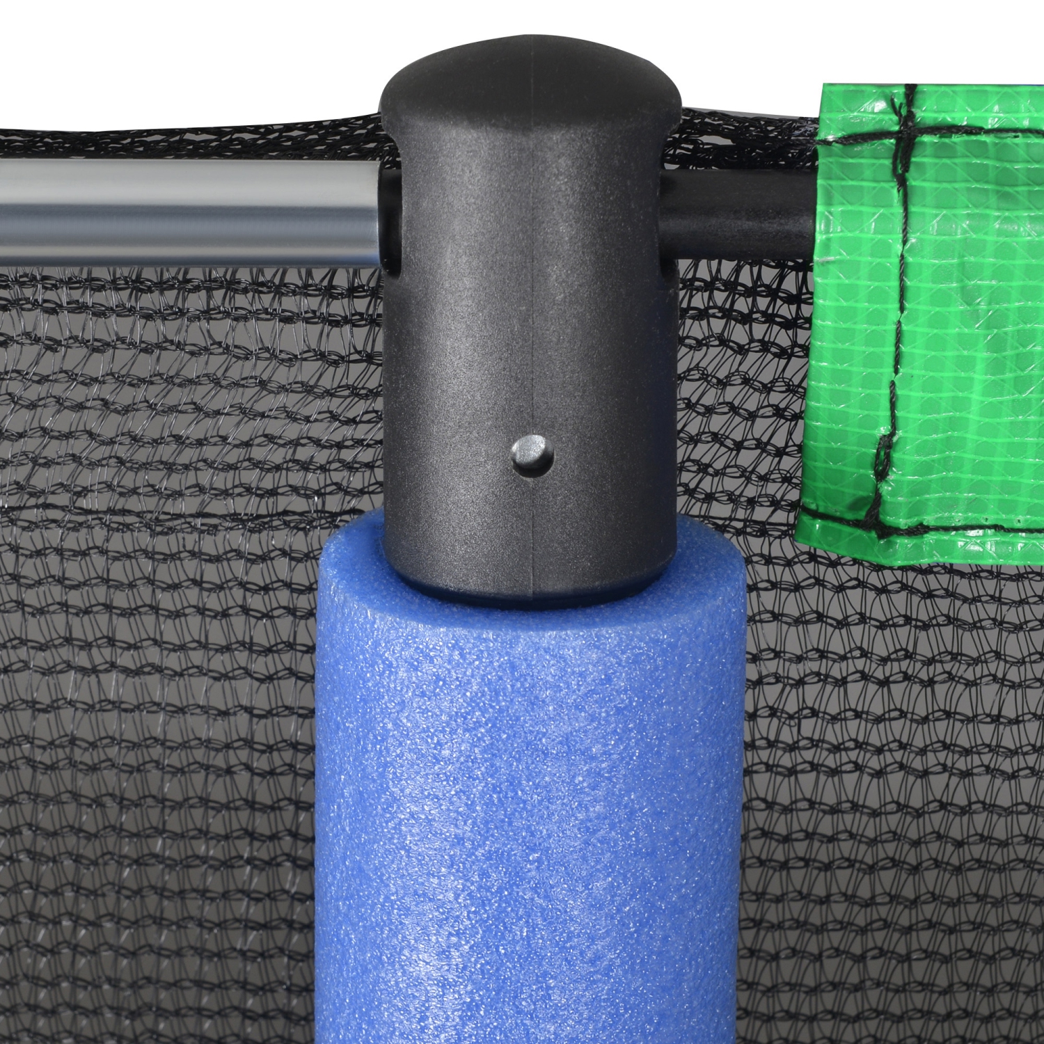 Aosom 14' Round Trampoline Enclosure Safety Net Fence Replacement Trampolining Bounce Part No Poles Included