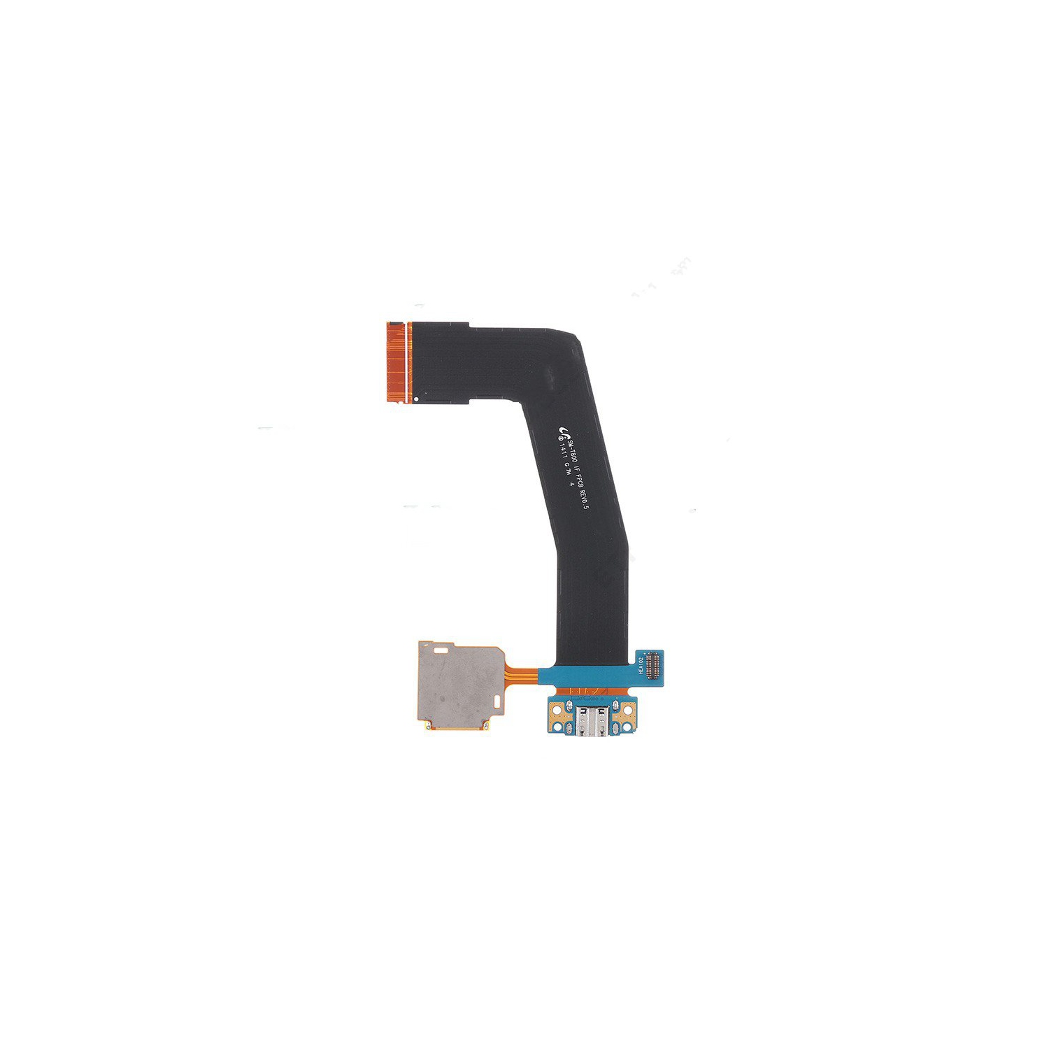 Samsung Galaxy Tab S 10.5 SM-T800 Charging Port with SD Card Reader Flex Cable Ribbon
