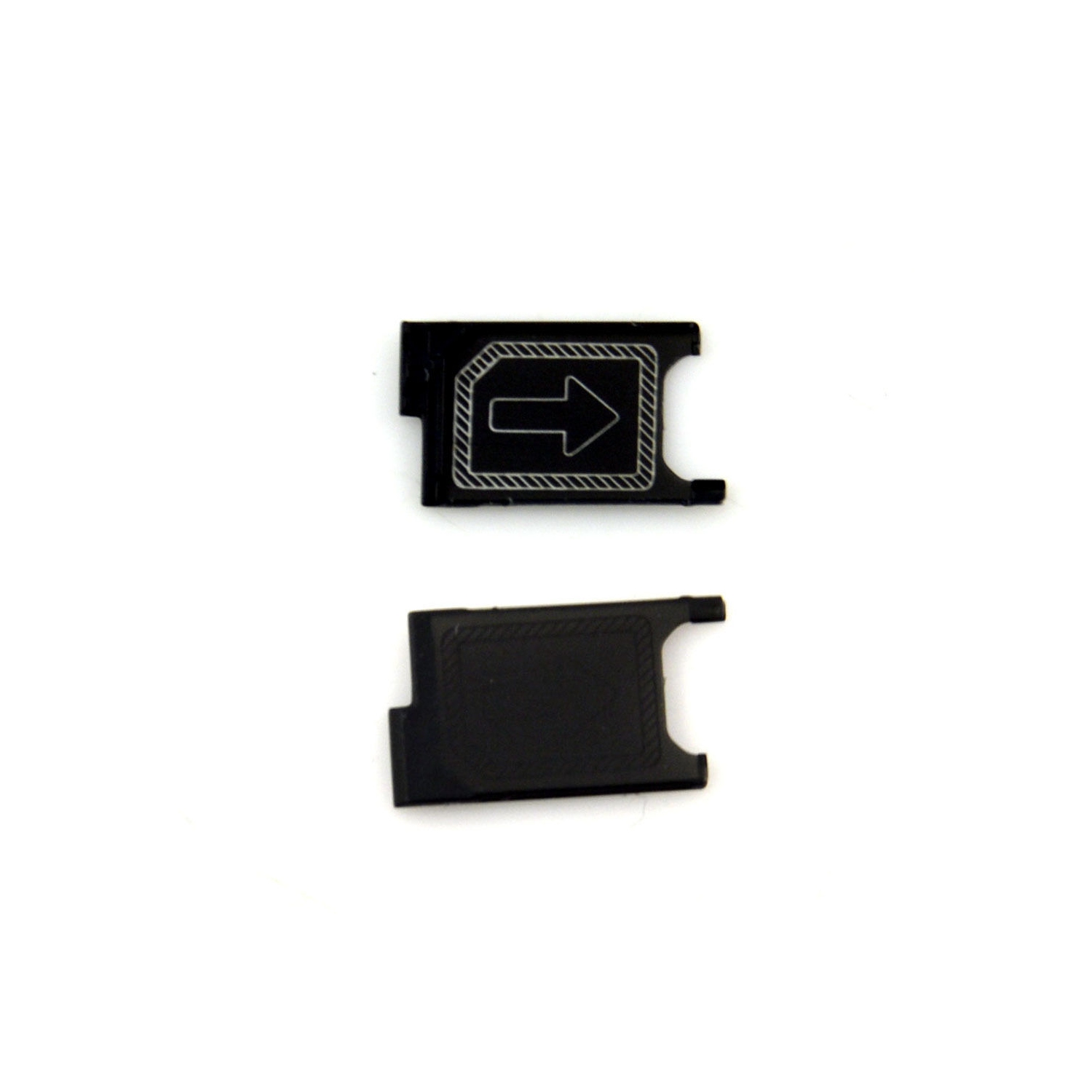 Sony Xperia Z3 / Z3 Compact Nano SIM Card Tray Replacement Part - Black