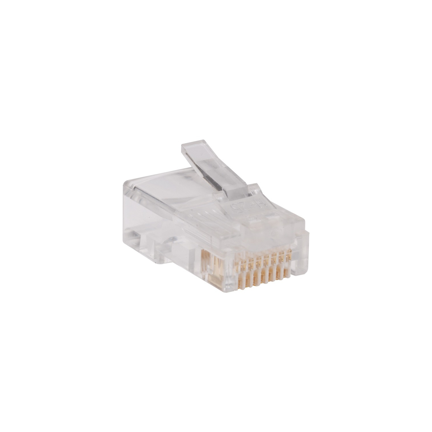Tripp Lite RJ45 for Flat Solid / Standard Conductor 4-Pair Cat5e Cat5 Cable 100 Pack