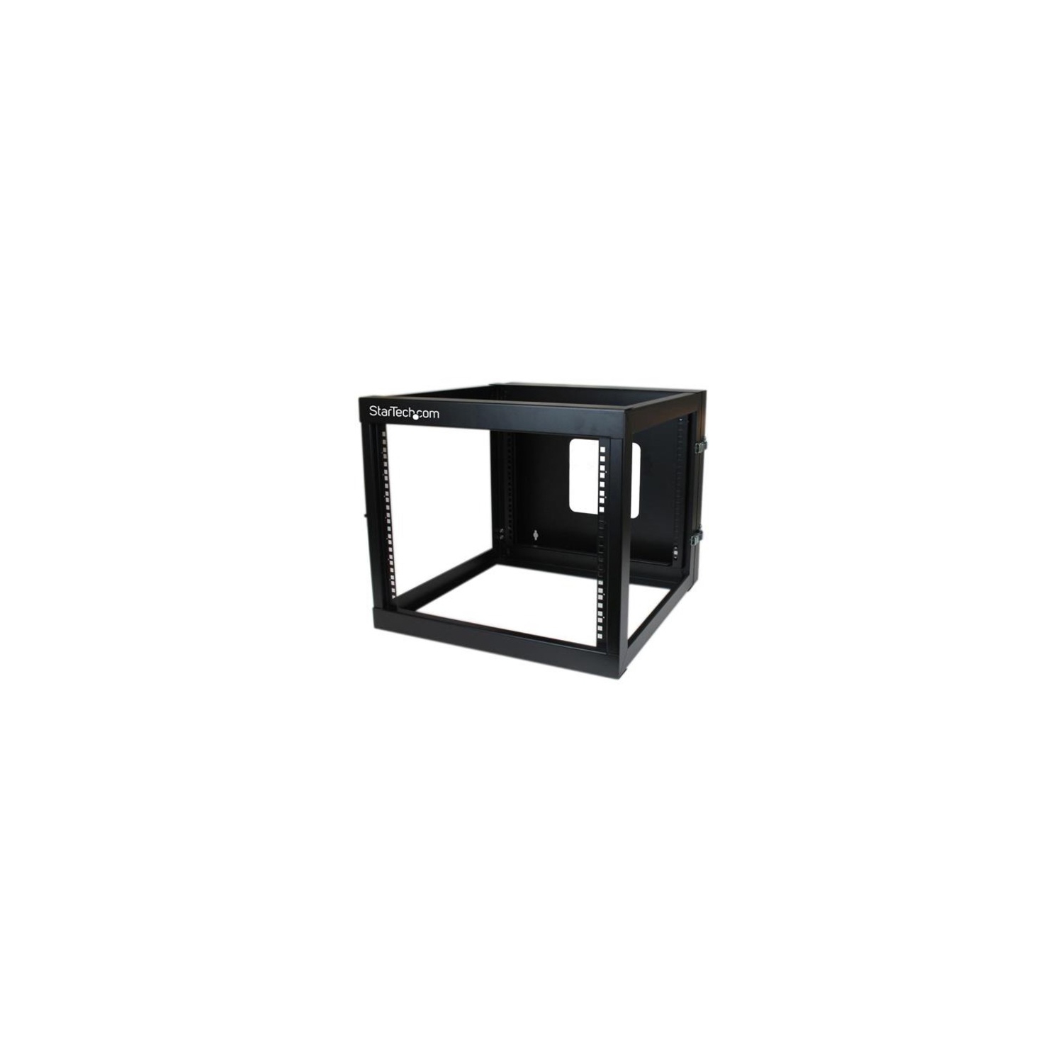 StarTech 8U 22in Depth Hinged Open Frame Wallmount Server Rack